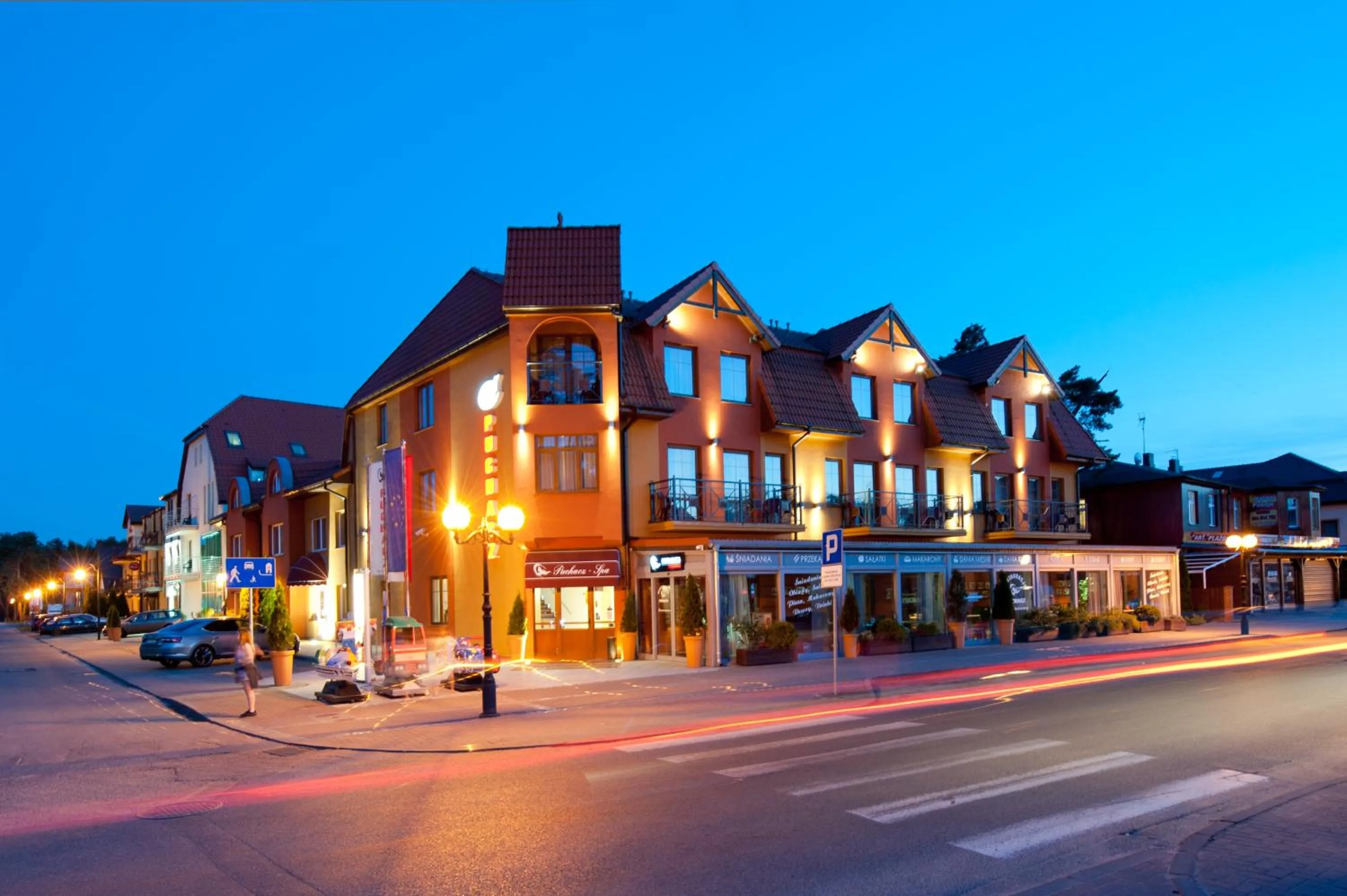 Facade/entrance in Puchacz - Spa
