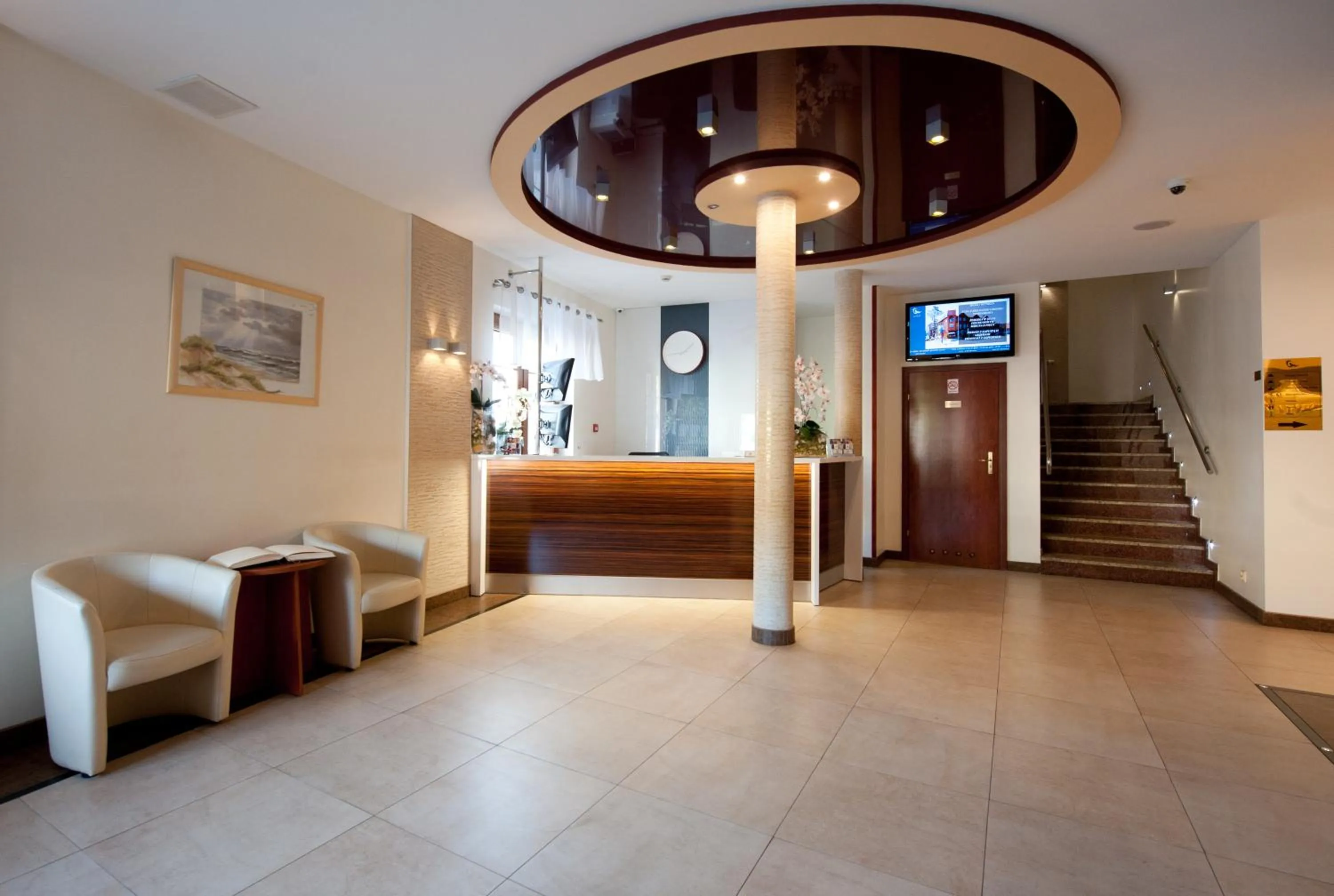 Lobby or reception in Puchacz - Spa