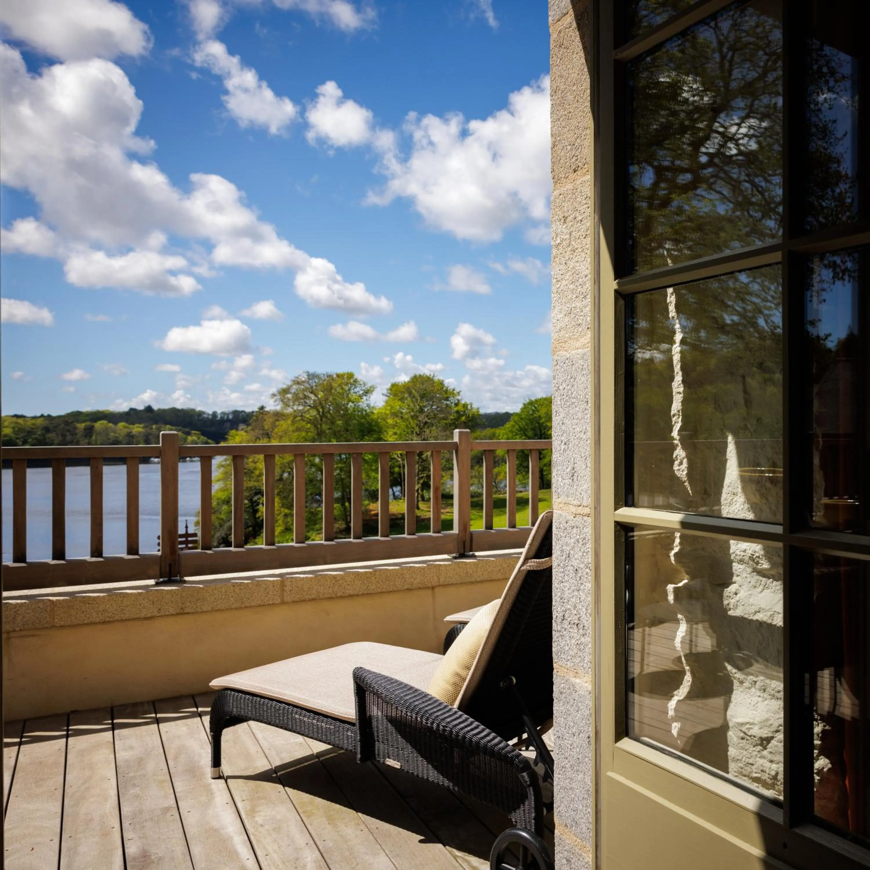 Balcony/Terrace in Domaine de Locguénolé & Spa - Relais & Chateaux