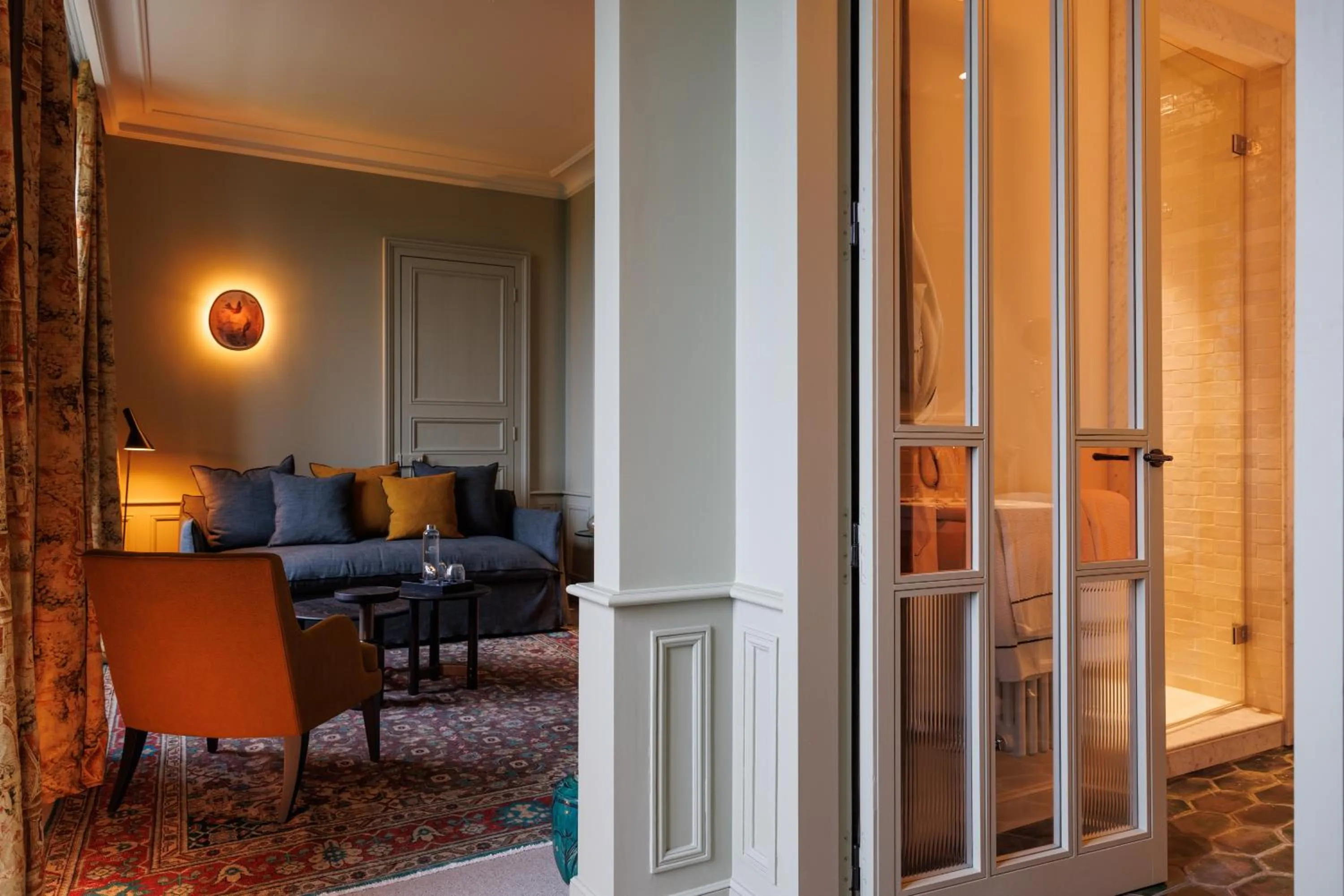 Living room in Domaine de Locguénolé & Spa - Relais & Chateaux