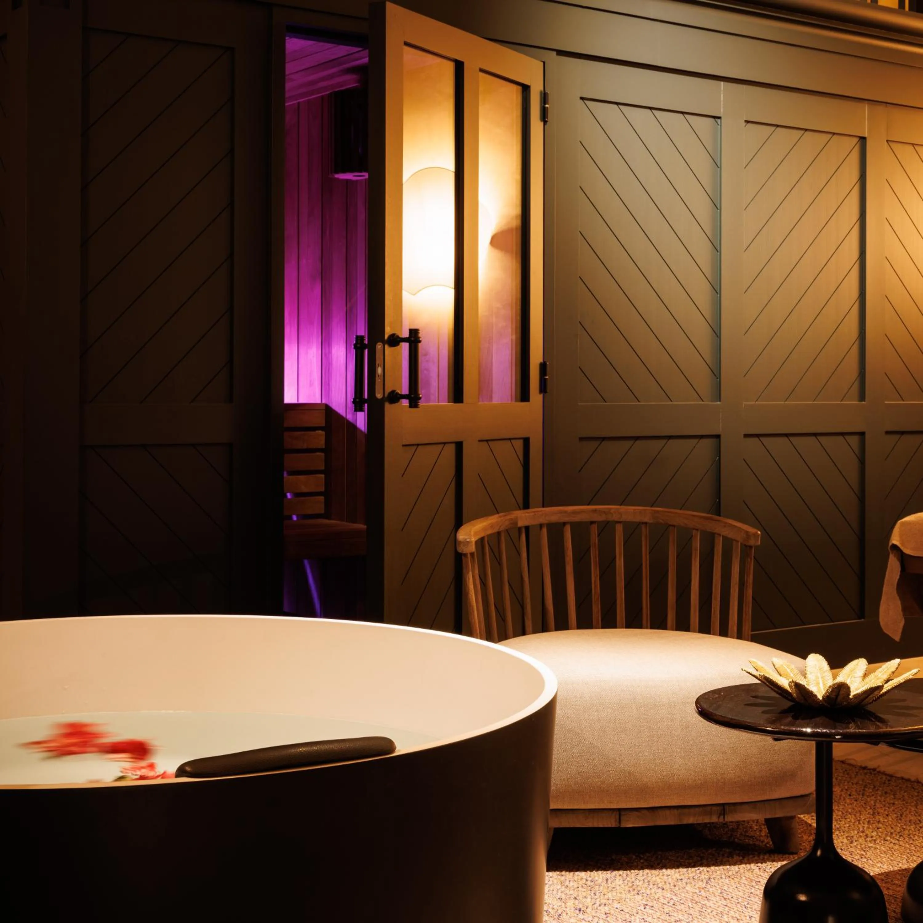 Sauna in Domaine de Locguénolé & Spa - Relais & Chateaux