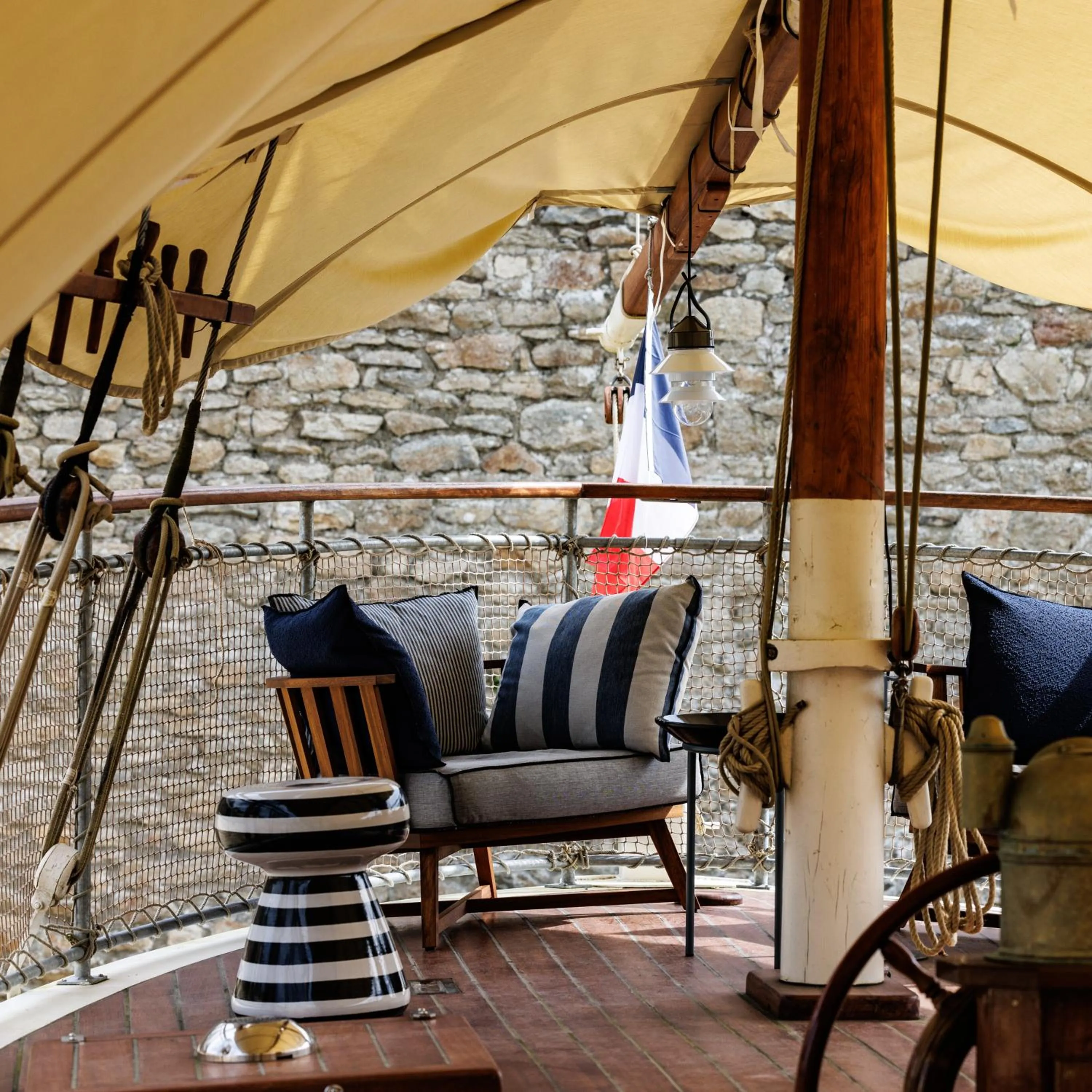 Patio in Domaine de Locguénolé & Spa - Relais & Chateaux