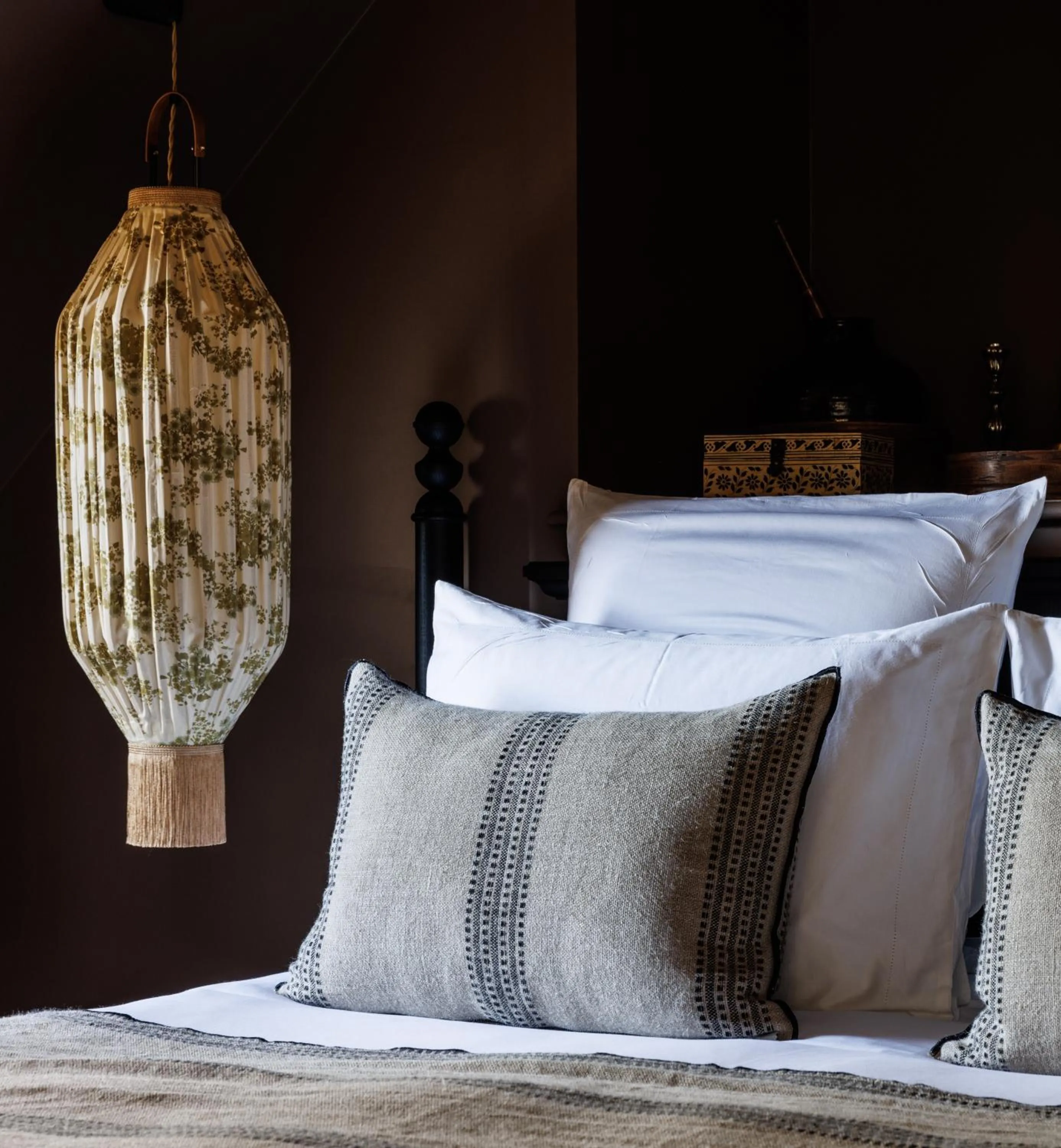 Decorative detail, Bed in Domaine de Locguénolé & Spa - Relais & Chateaux