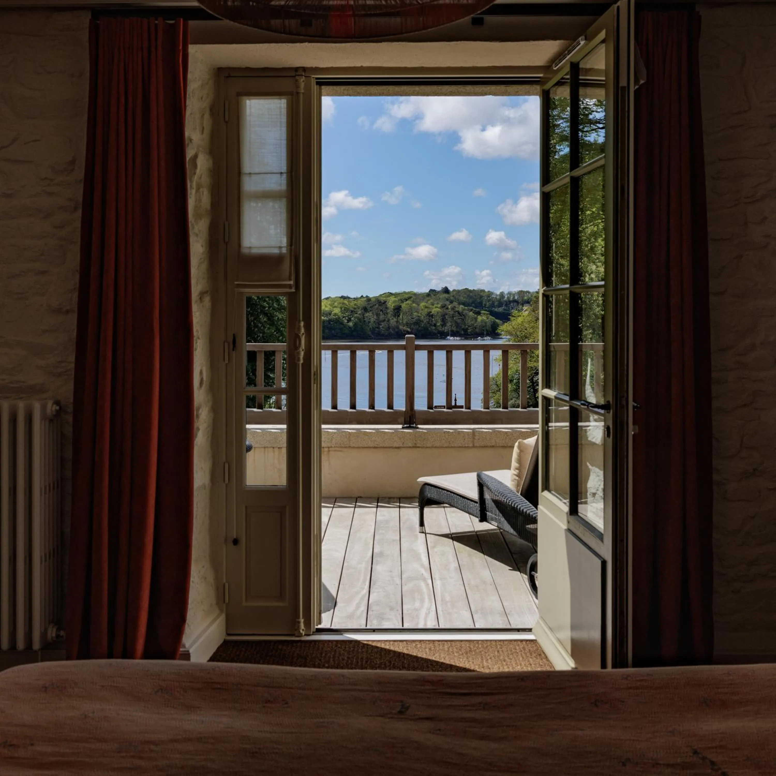 Balcony/Terrace in Domaine de Locguénolé & Spa - Relais & Chateaux