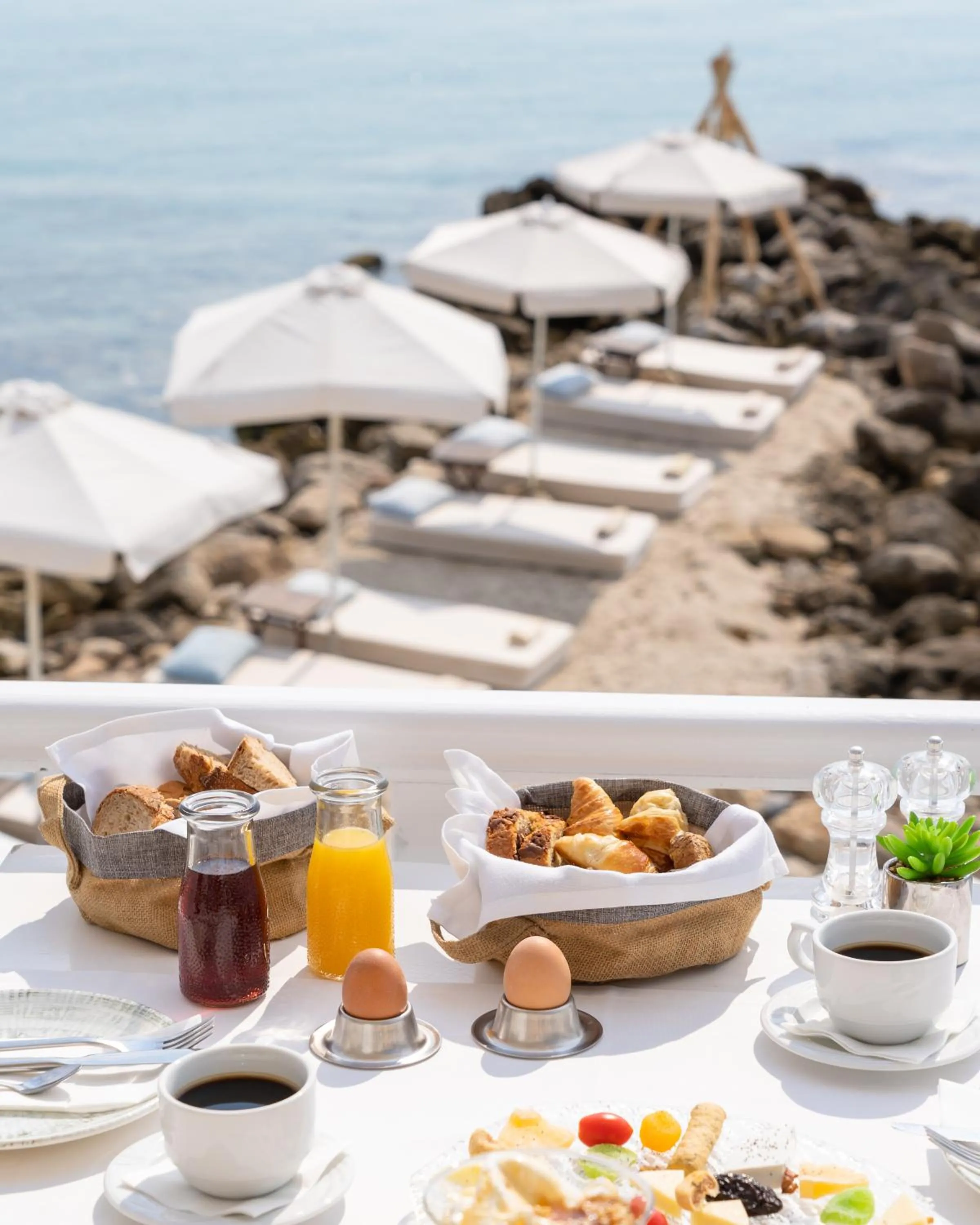 Continental breakfast in White Suites Resort- Adults Only Hotel