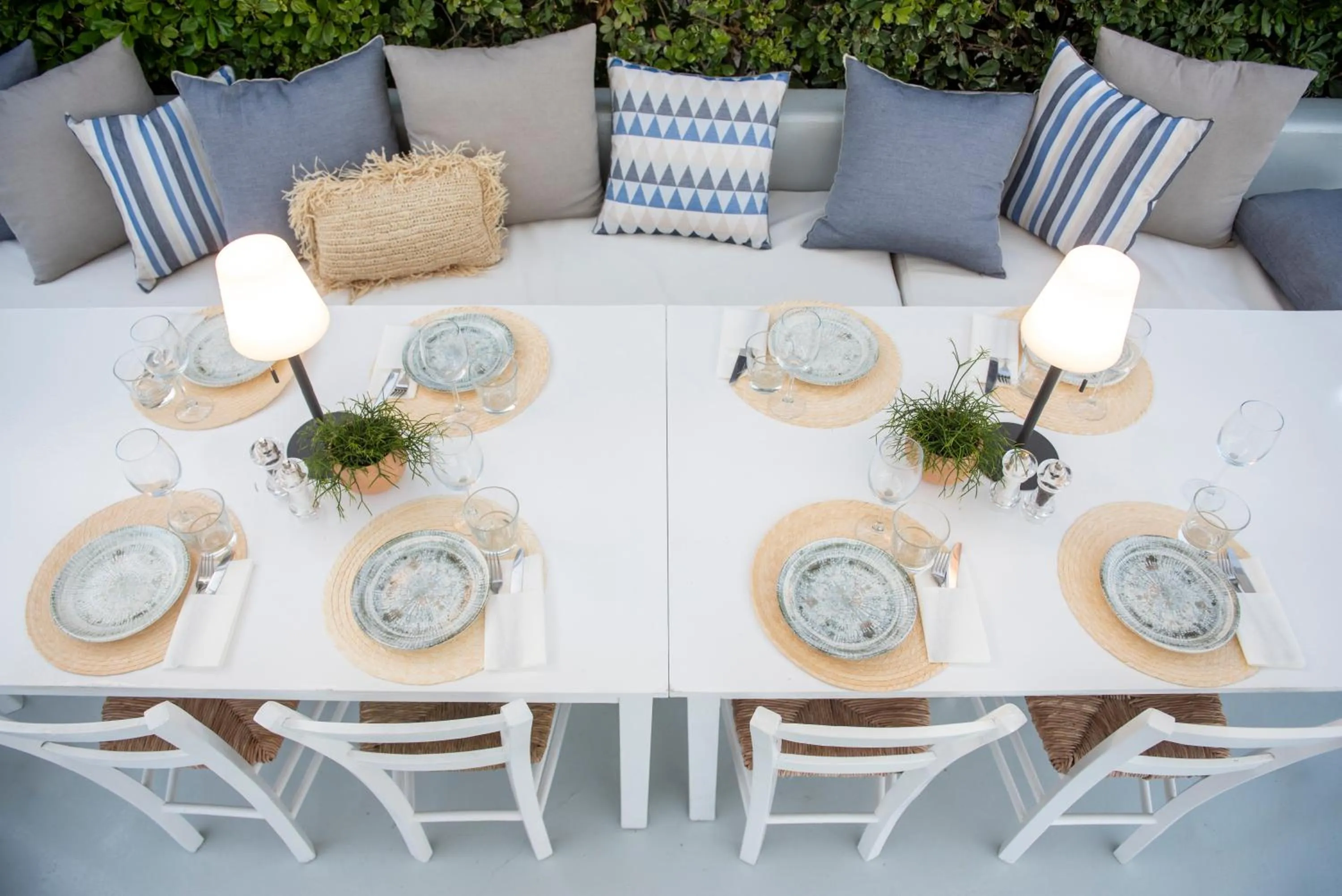 Dining area in White Suites Resort- Adults Only Hotel