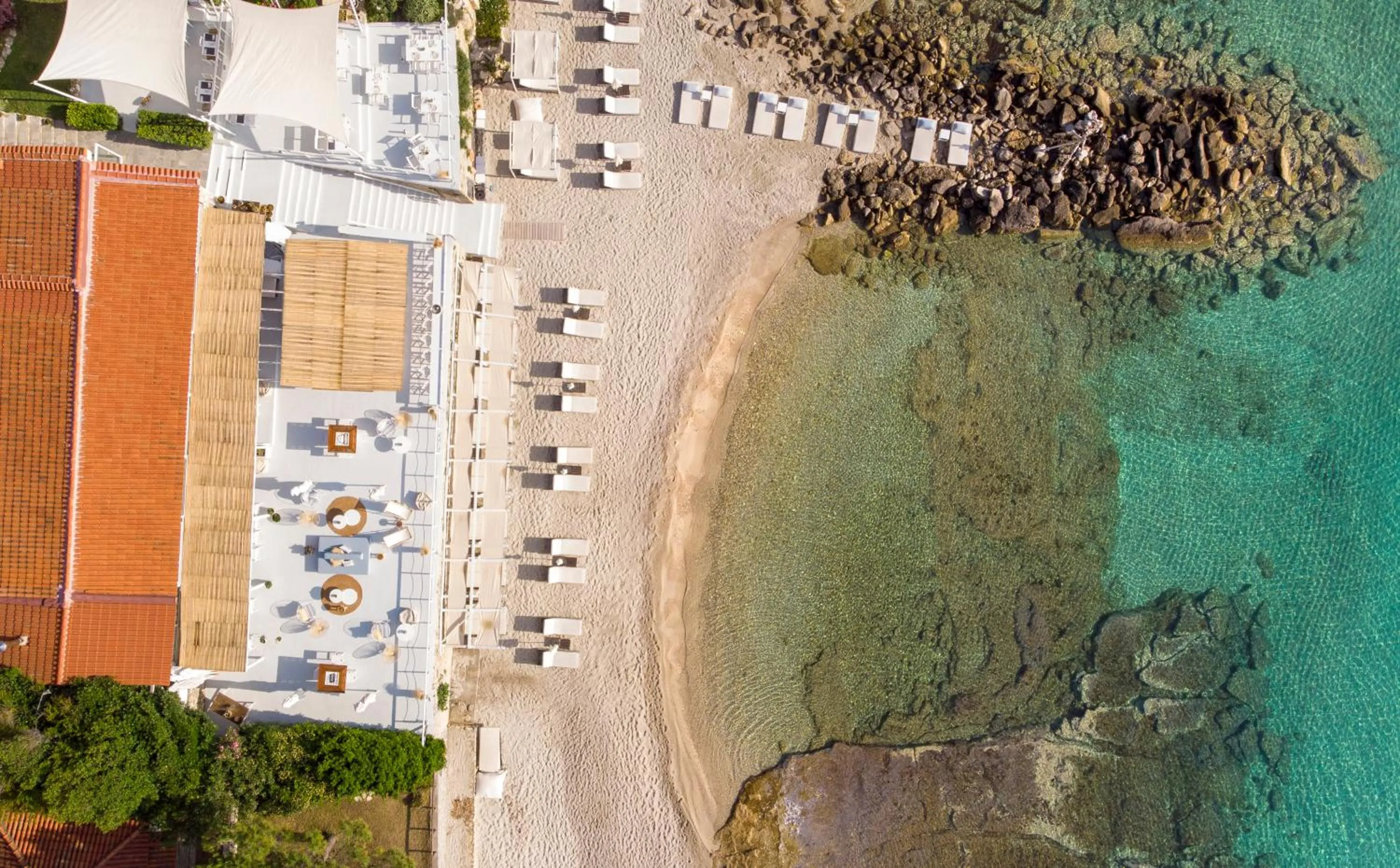 Bird's eye view in White Suites Resort- Adults Only Hotel