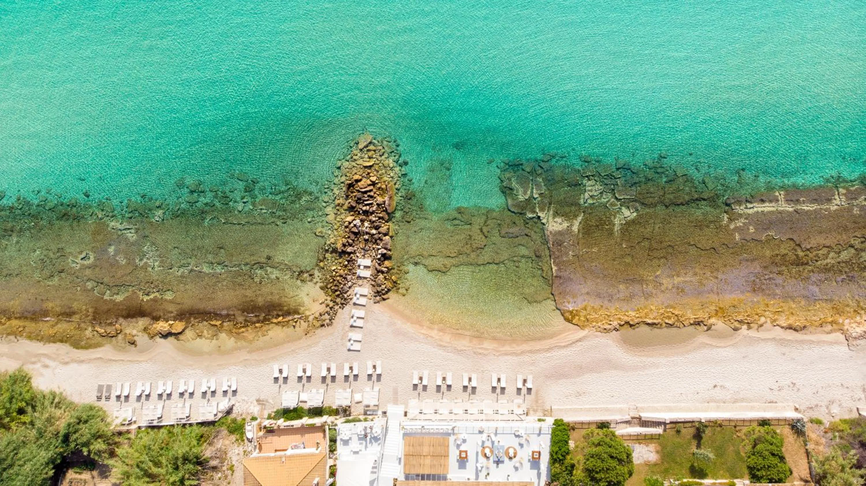 Bird's eye view in White Suites Resort- Adults Only Hotel