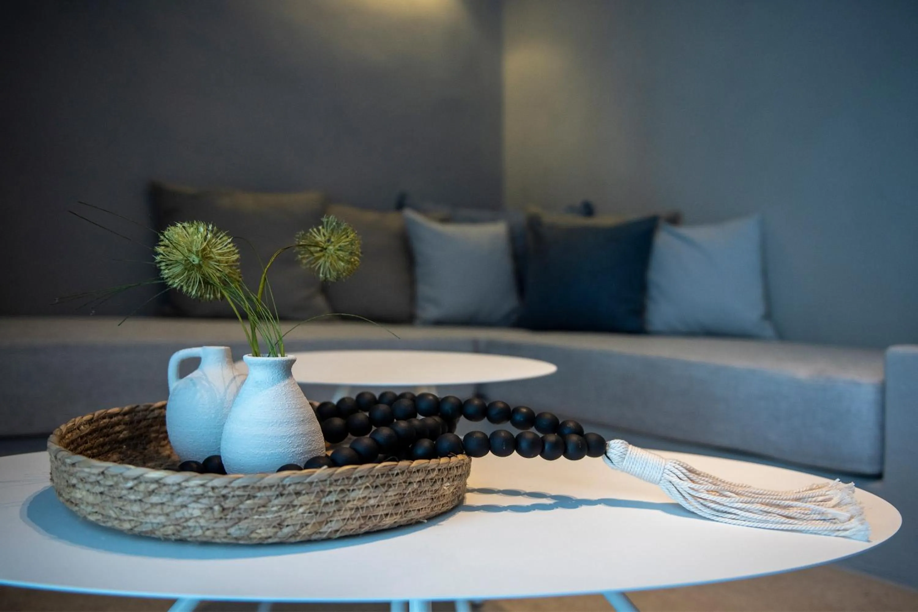 Seating area in White Suites Resort- Adults Only Hotel