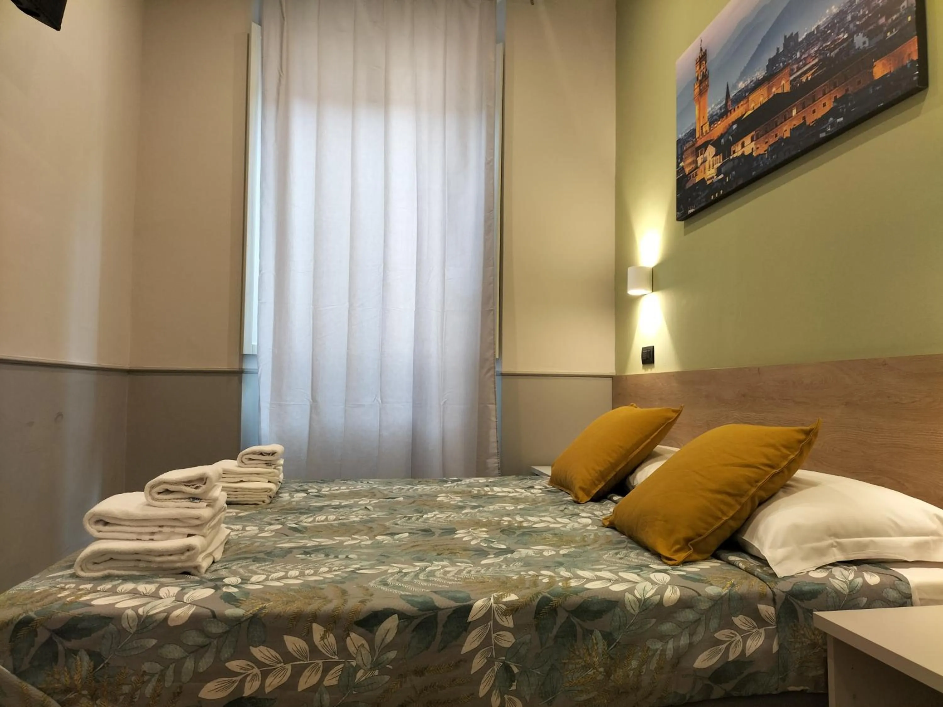 Bed in Hotel Camilla Guelfa