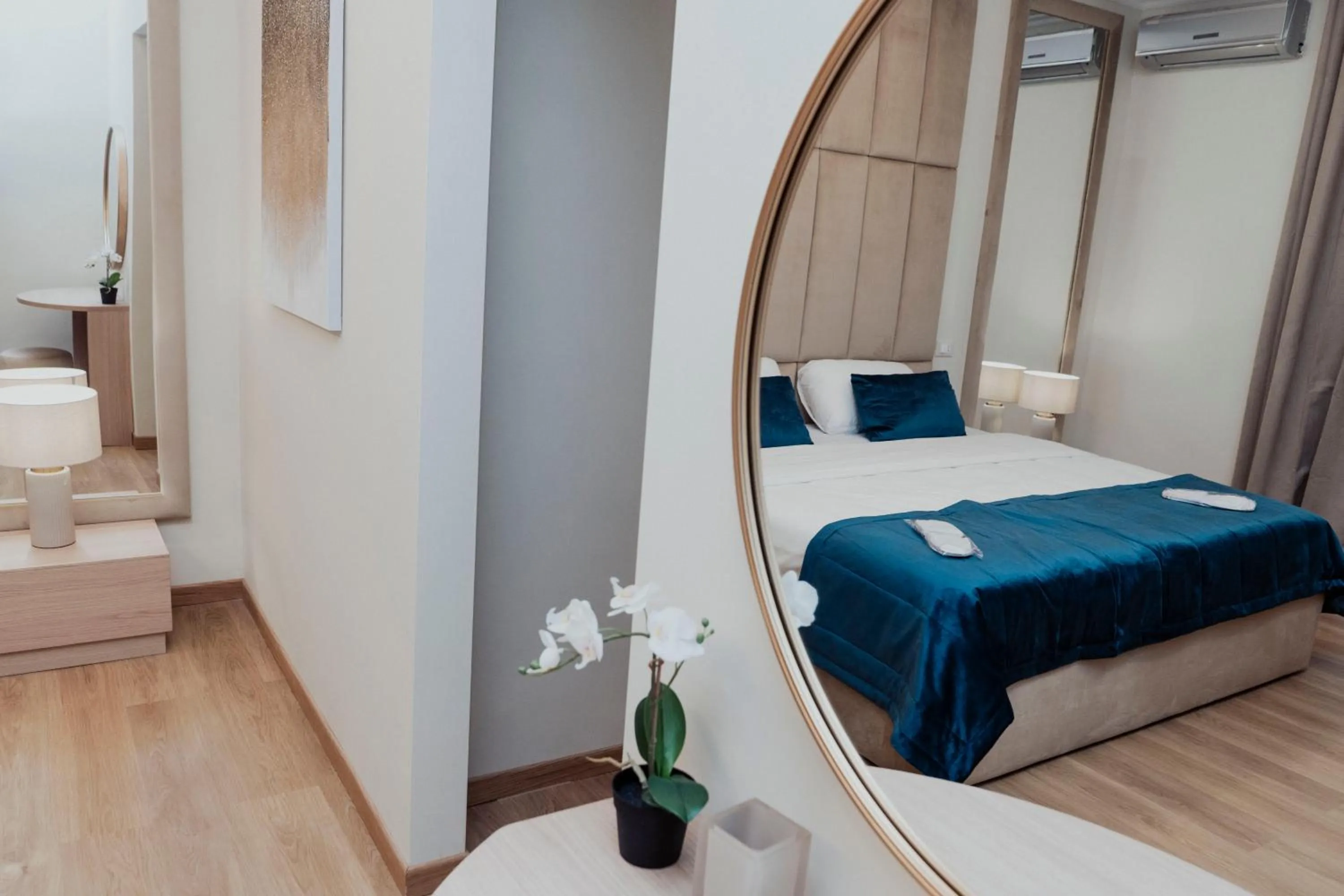 Bed in Cesare ai Cavalieri Suites