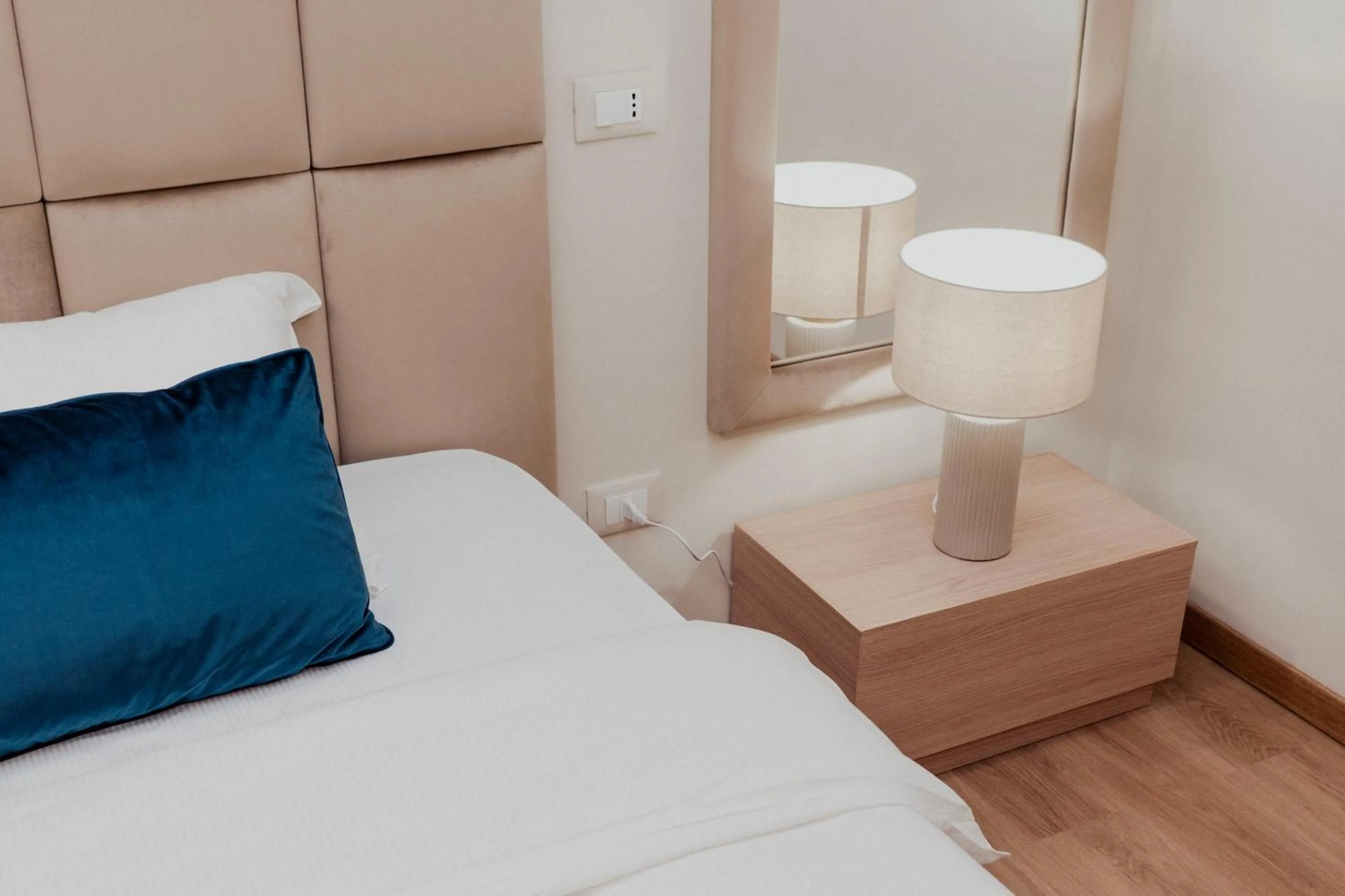 Bed in Cesare ai Cavalieri Suites