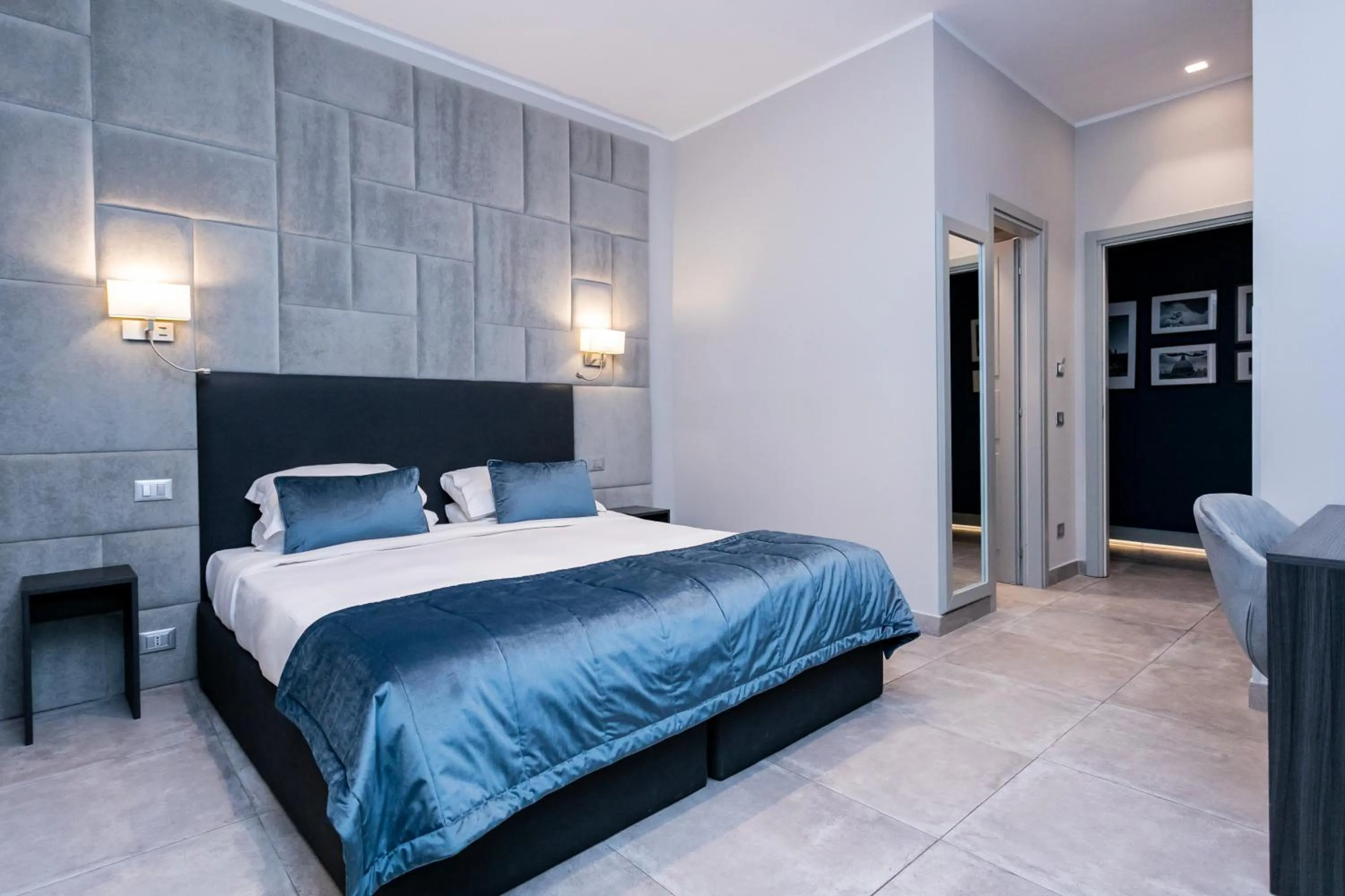 Bed in Cesare ai Cavalieri Suites