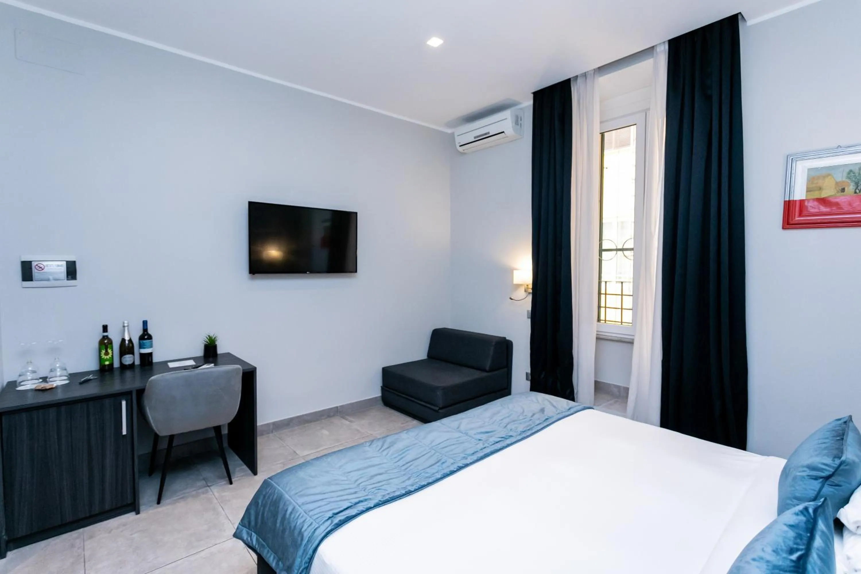 Bed in Cesare ai Cavalieri Suites