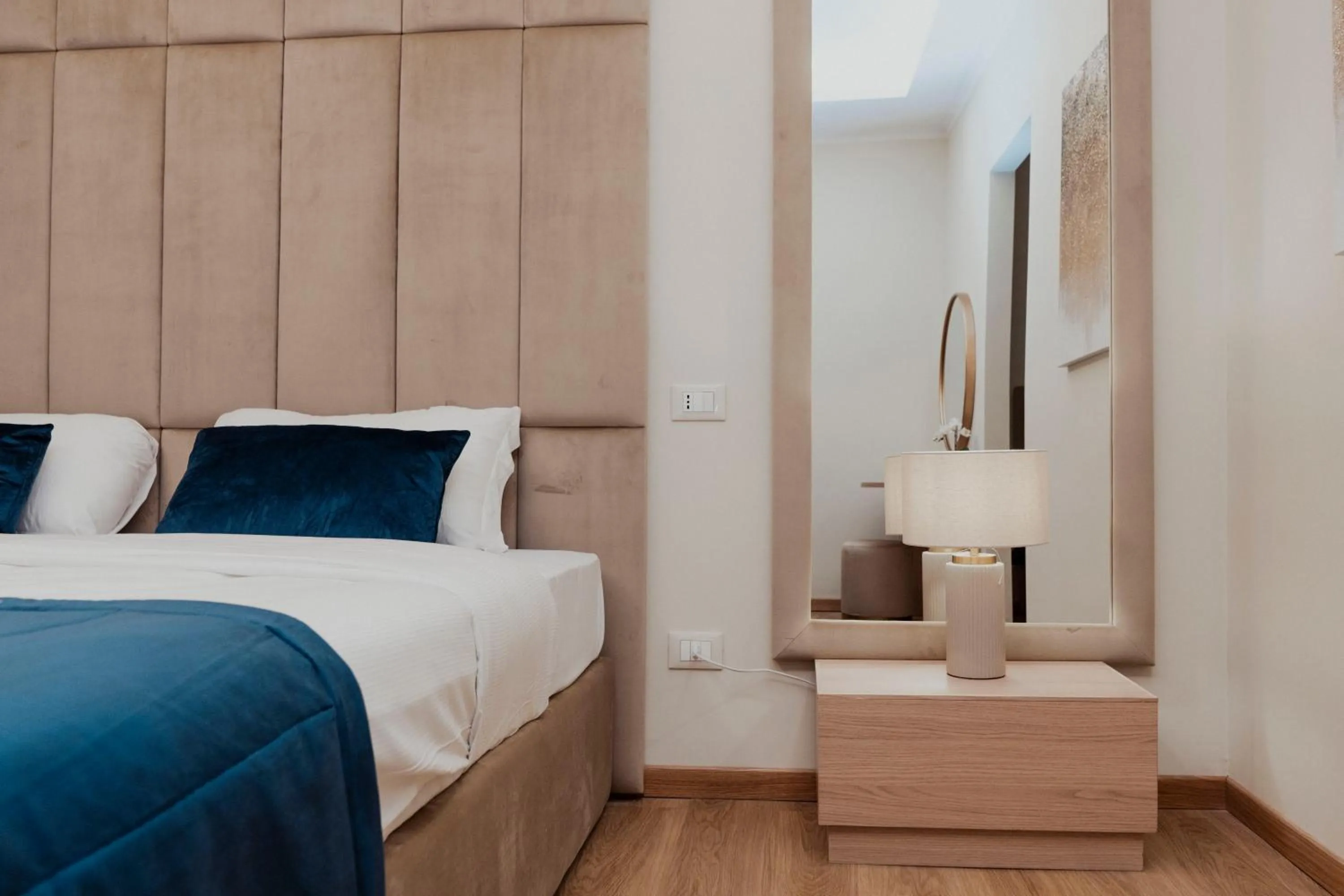 Bed in Cesare ai Cavalieri Suites