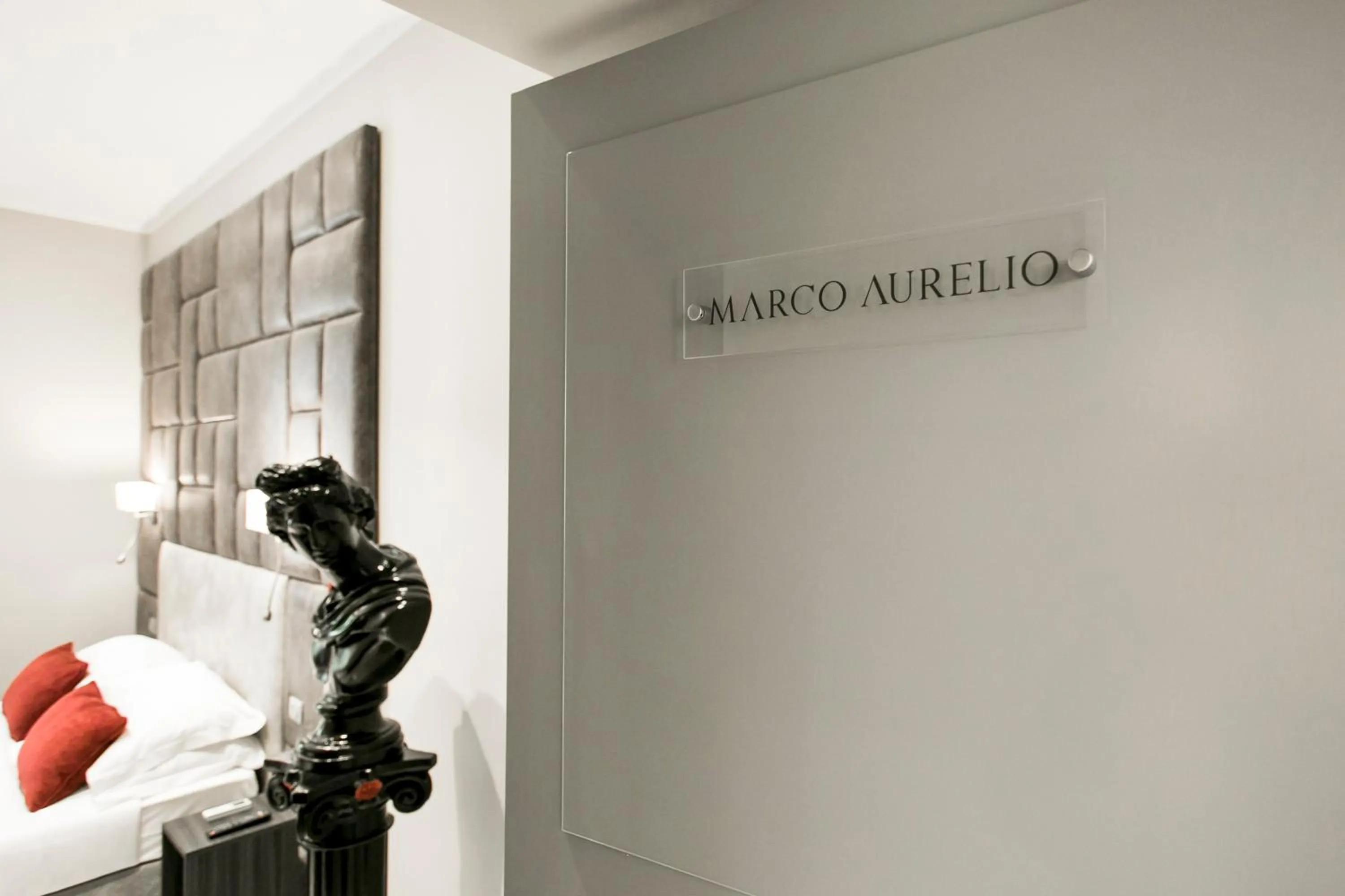 Bed in Cesare ai Cavalieri Suites