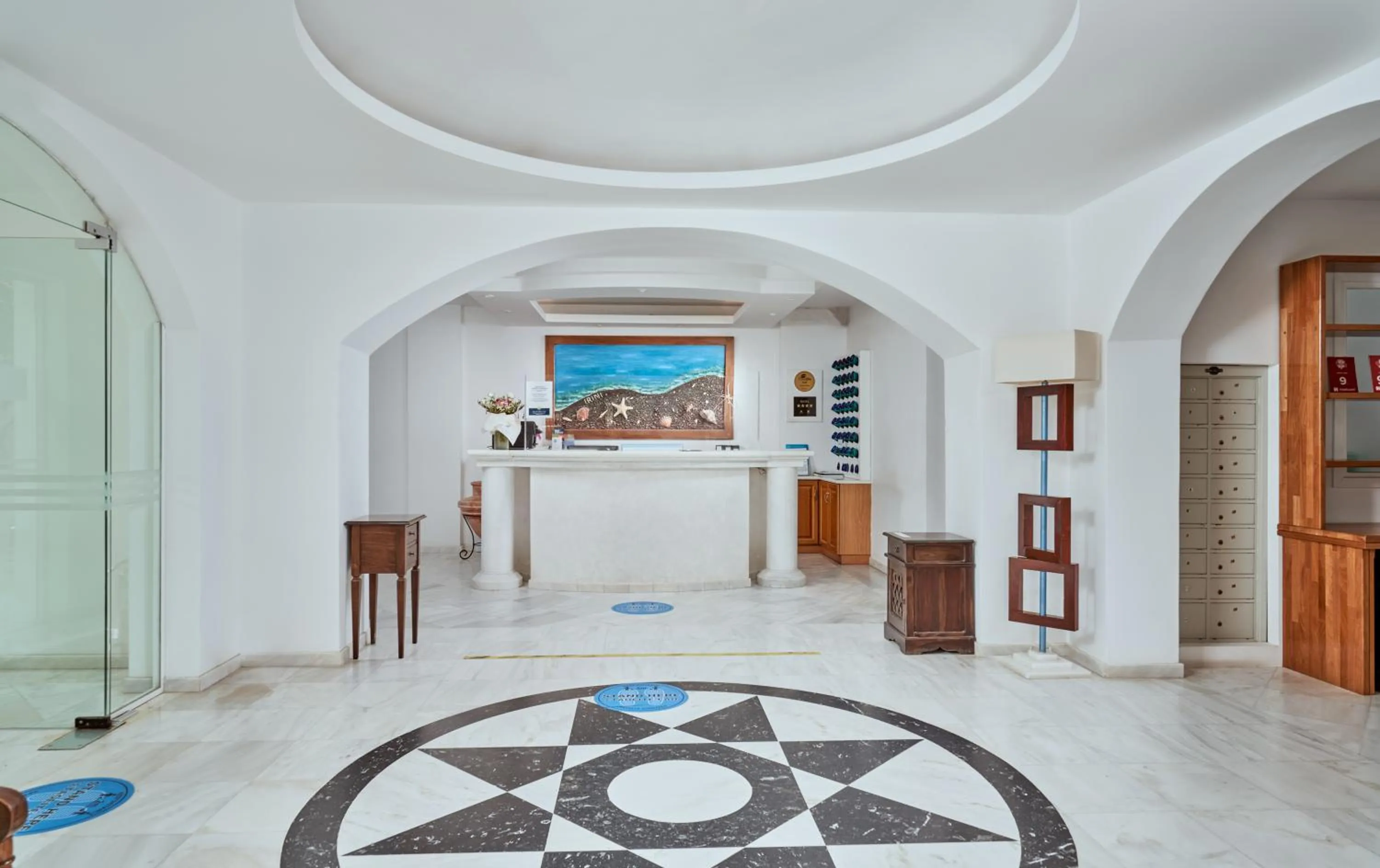 Lobby or reception in Meltemi Excelsior Suites