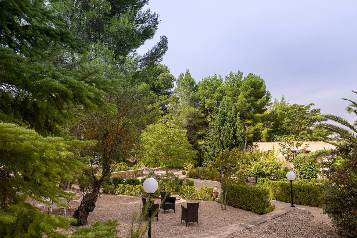 Garden in Hotel Rural Mas Fontanelles