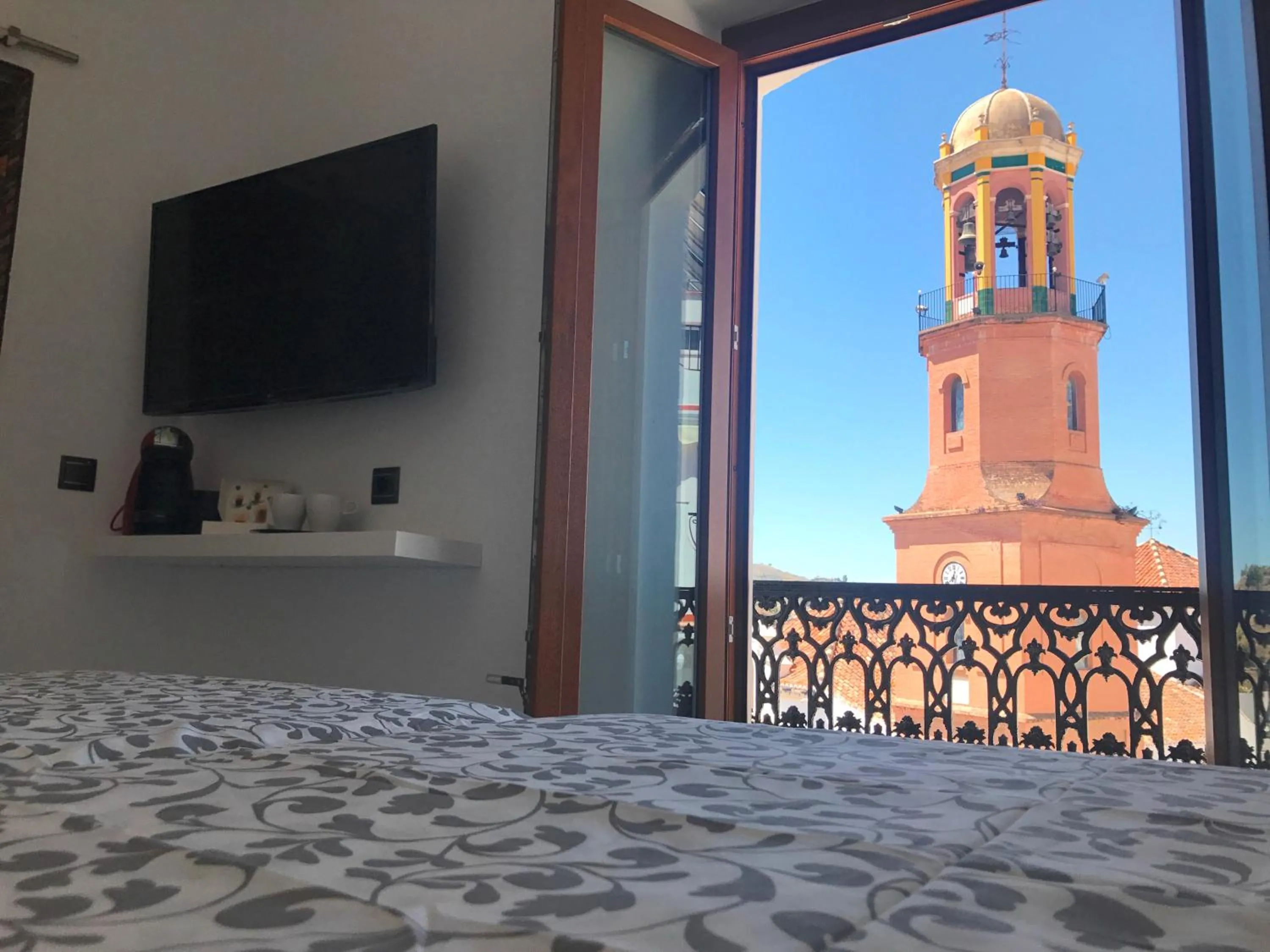 View (from property/room), Bed in Salamandra Plaza