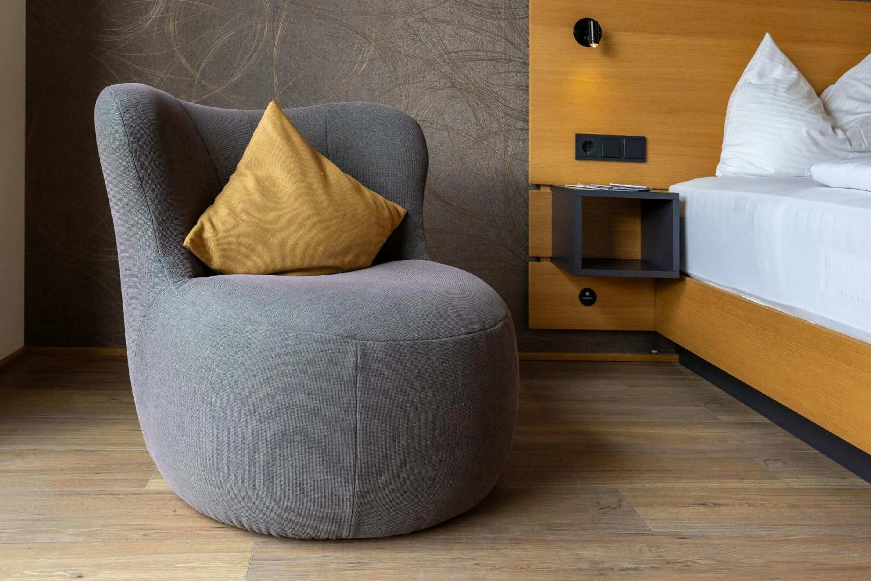 Seating area, Bed in Hotel Katharinenhof COMFORT