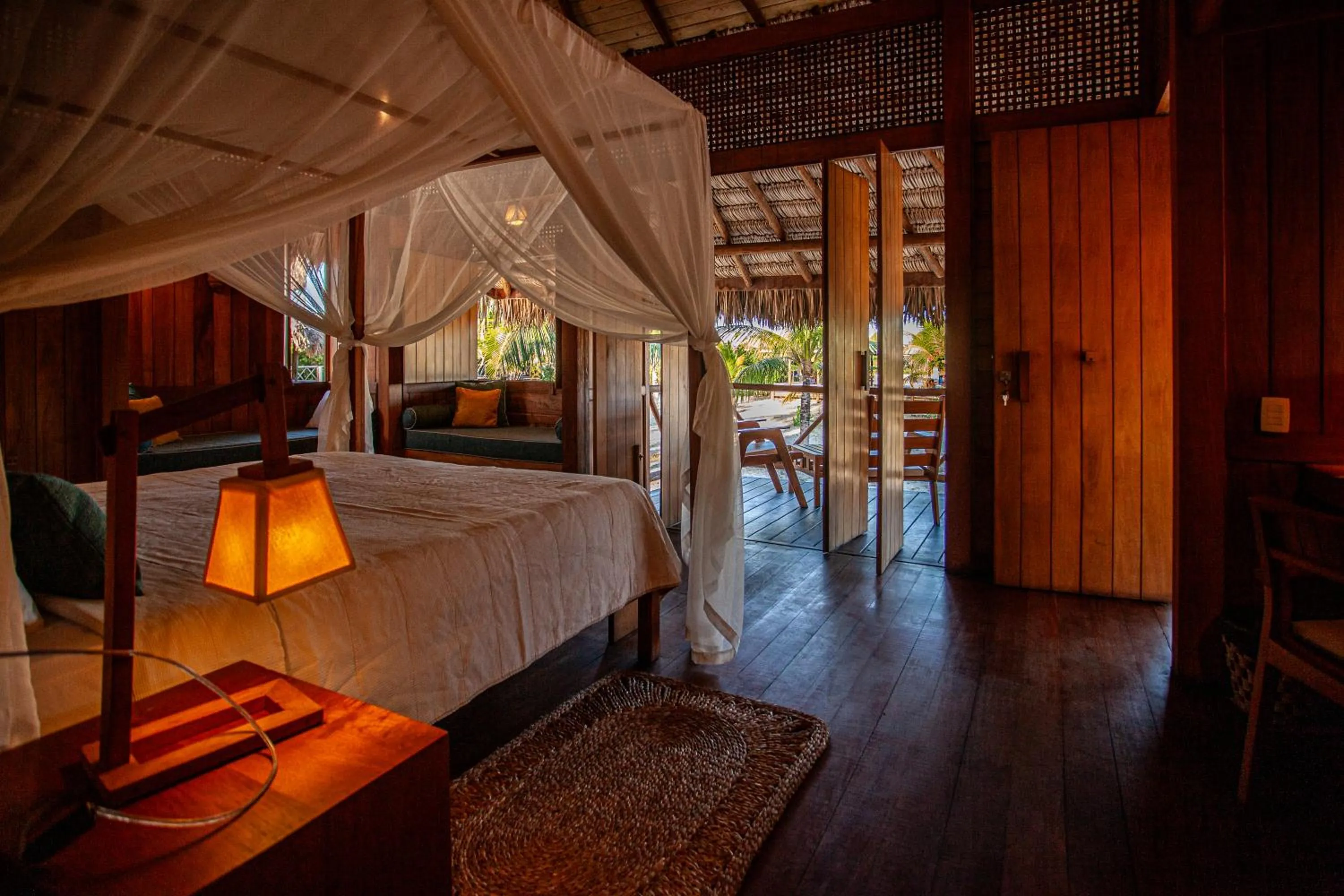 Bed in Jaguaribe Lodge e Kite