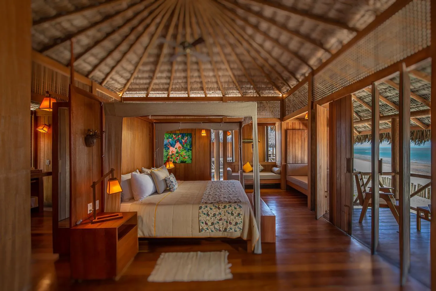 Bedroom, Bed in Jaguaribe Lodge e Kite
