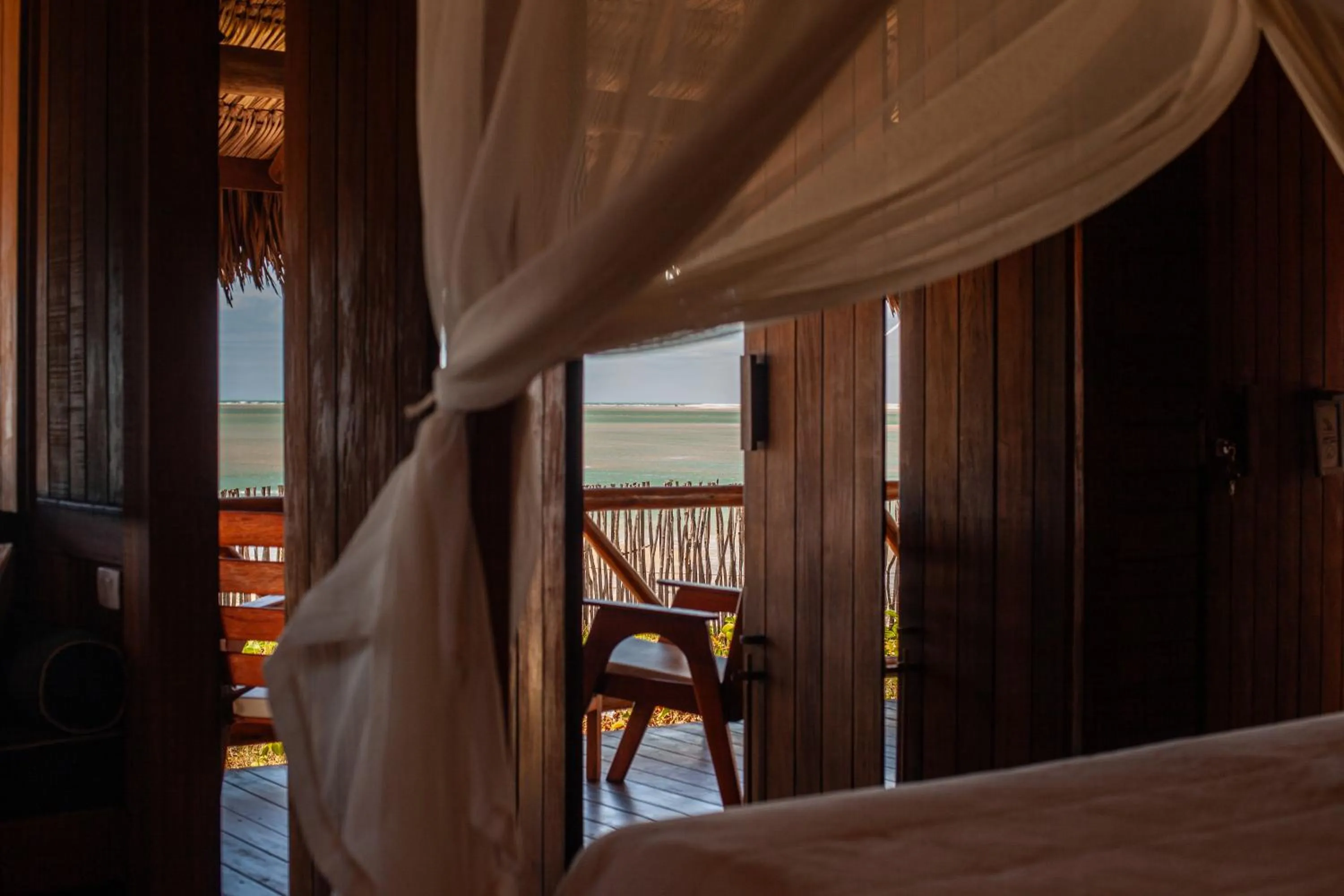 Bed in Jaguaribe Lodge e Kite