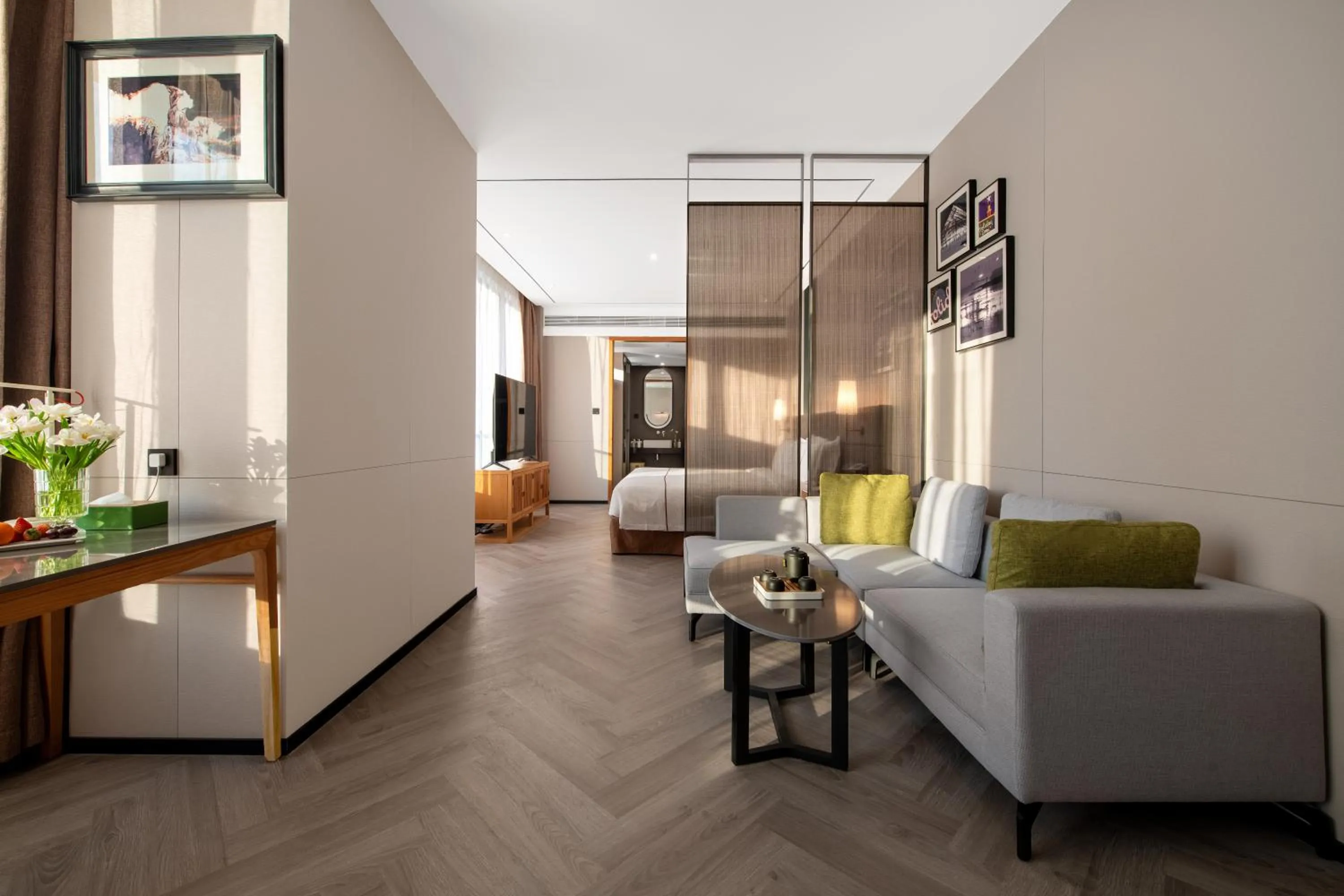 Seating area in Holiday Inn Guangzhou Zhujiang New Town