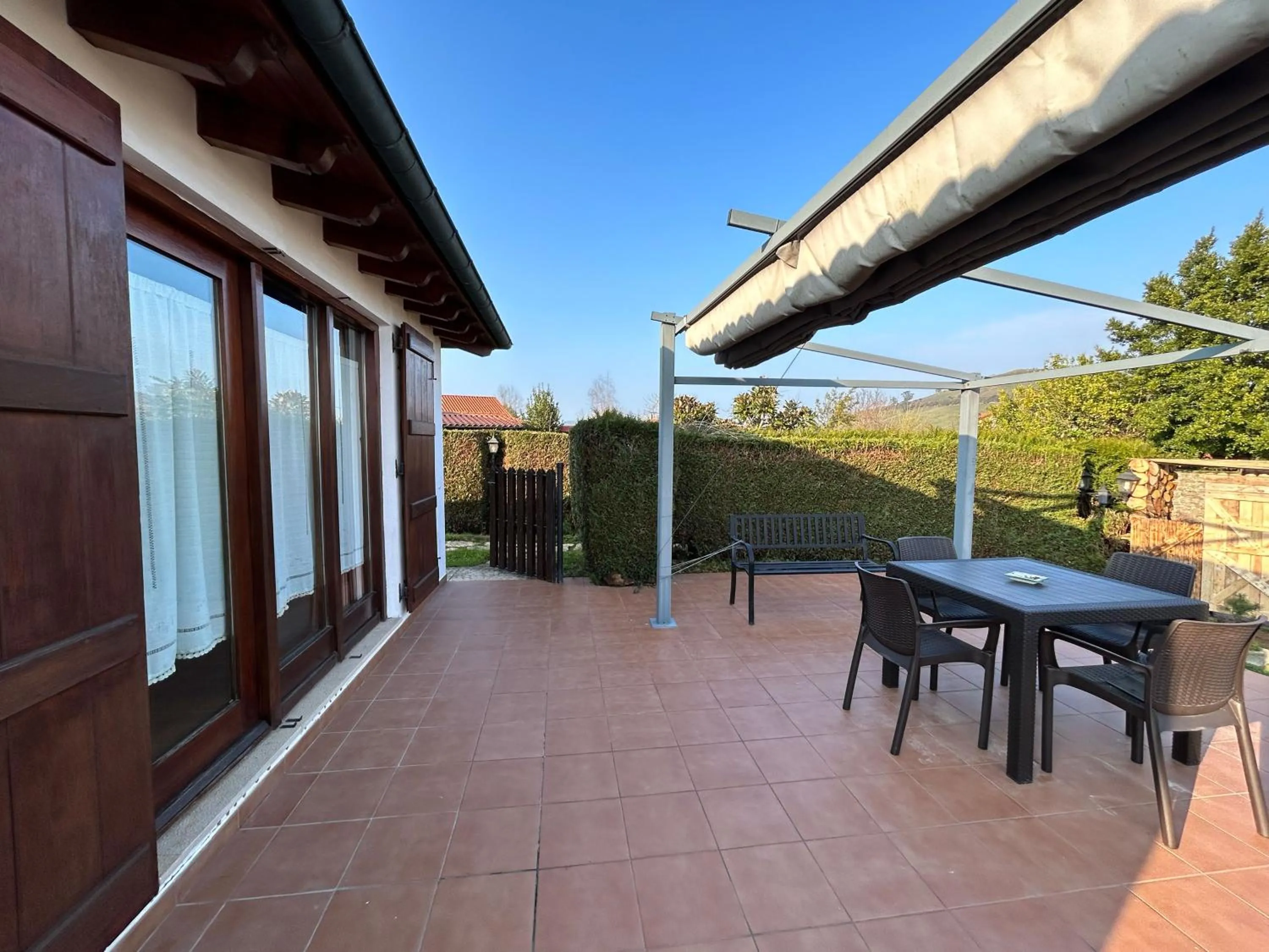 Patio in Posada La Casona de Los Güelitos