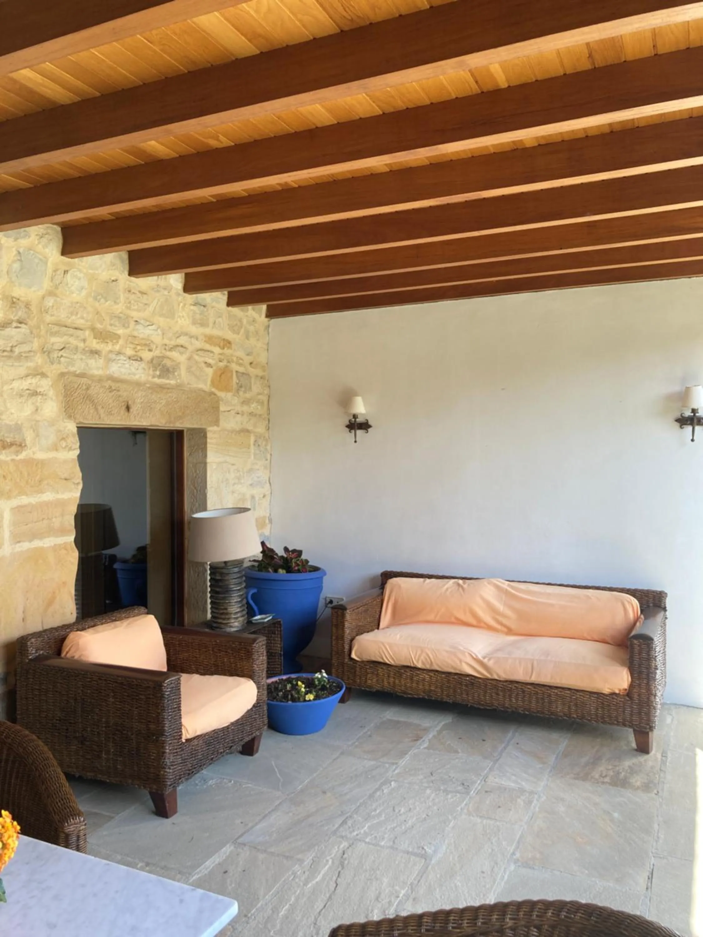Patio in Posada La Casona de Los Güelitos