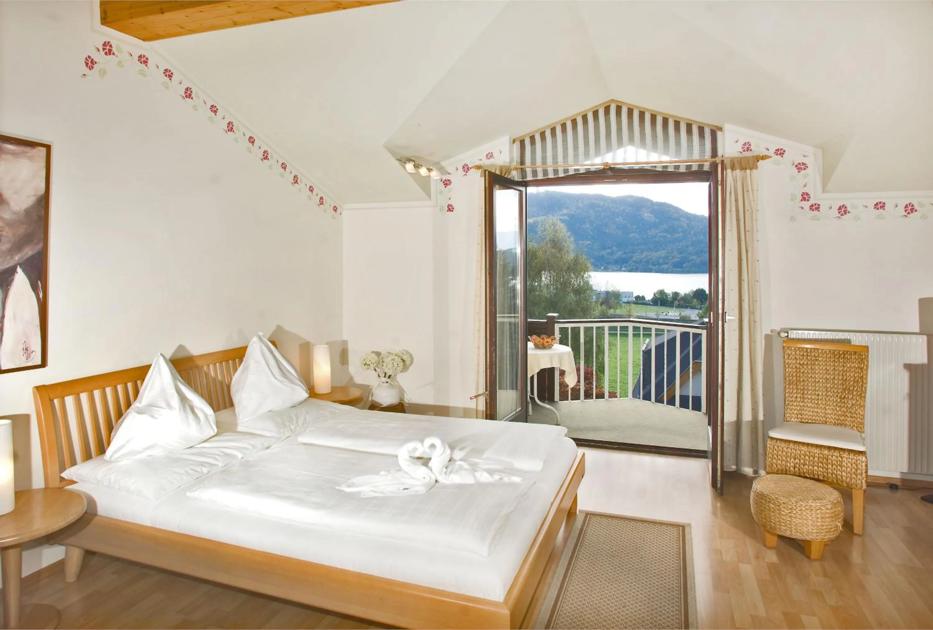 Bedroom, Bed in Hotel Garni ELISABETH