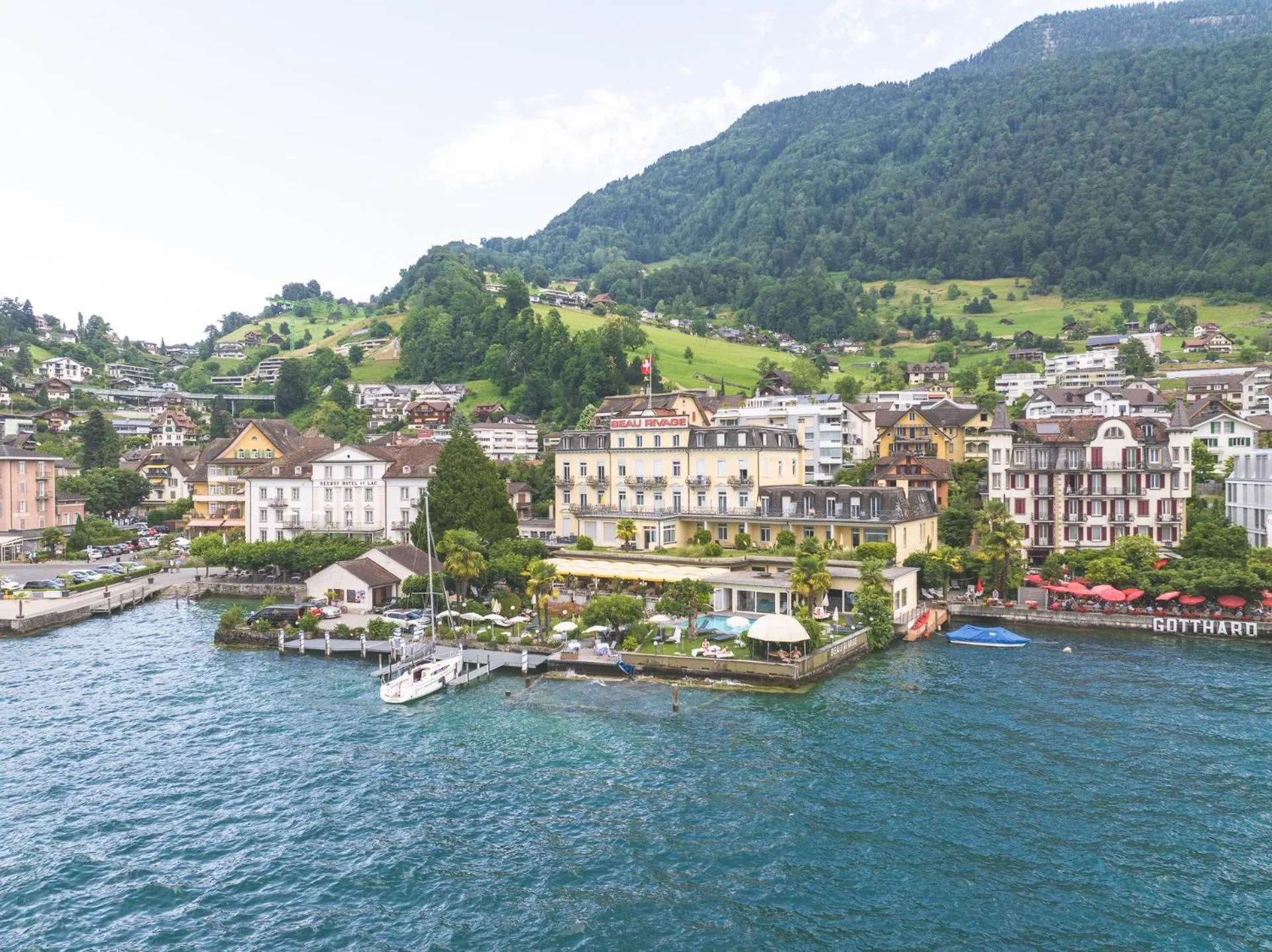 Property building in Hotel Beau Rivage Weggis