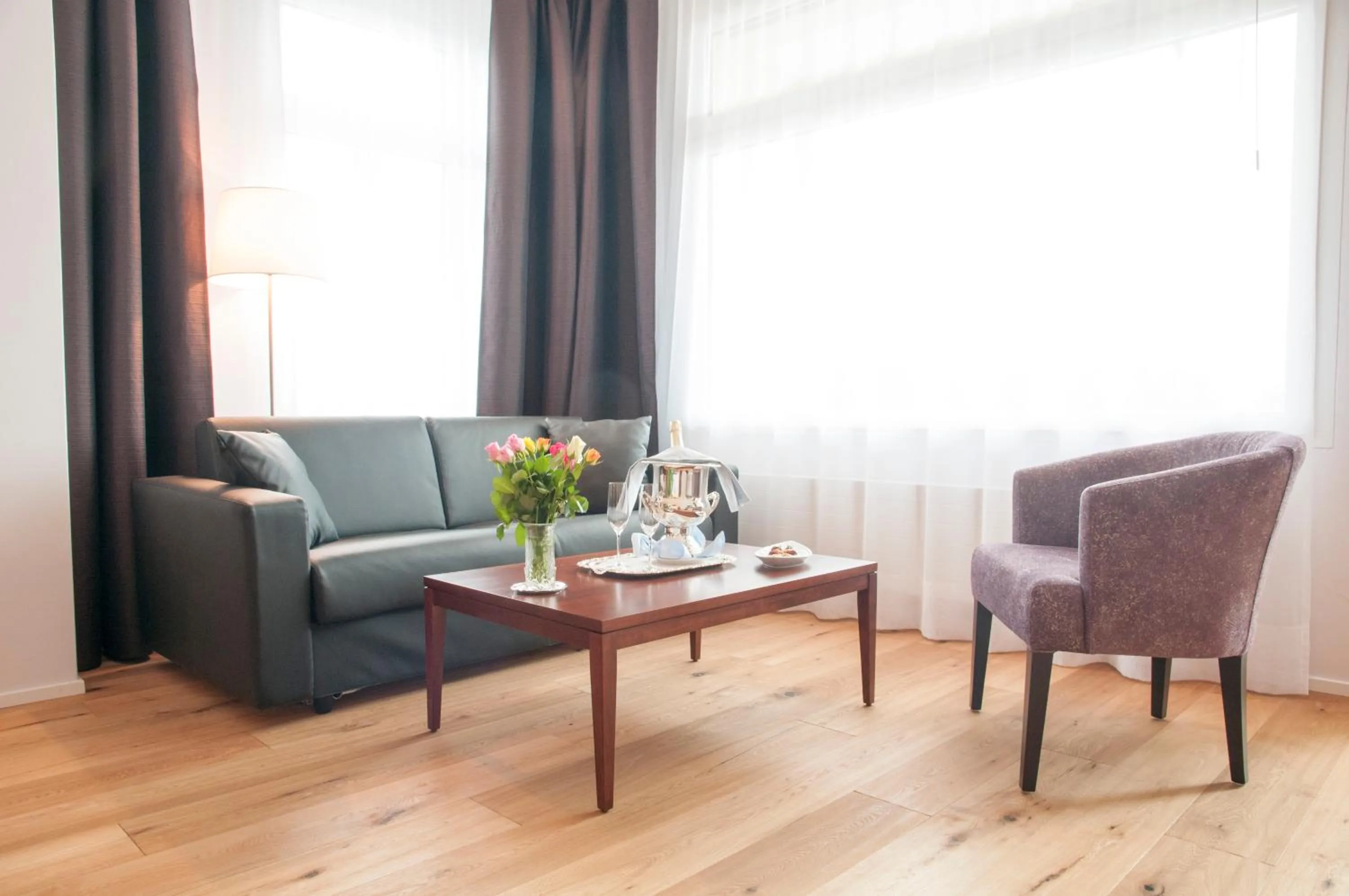 Living room in Hotel Beau Rivage Weggis