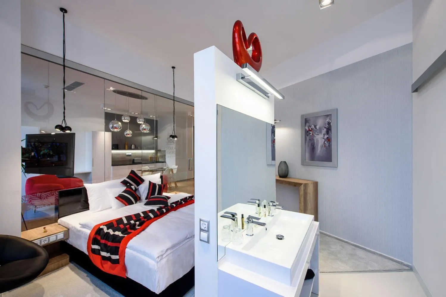 Bathroom in Karoly Corner Residences