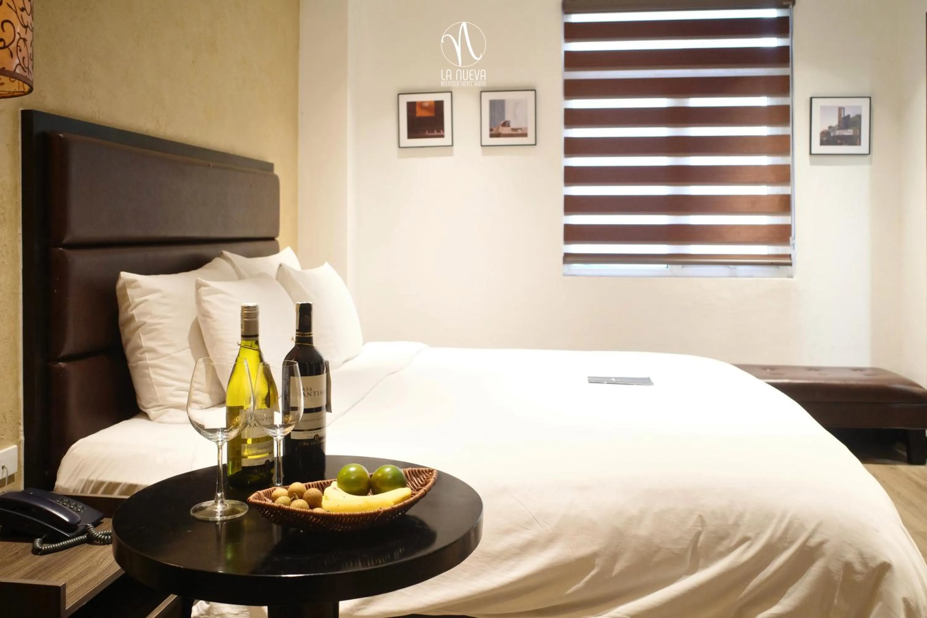 Bed in La Nueva Boutique Hotel Hanoi & Spa