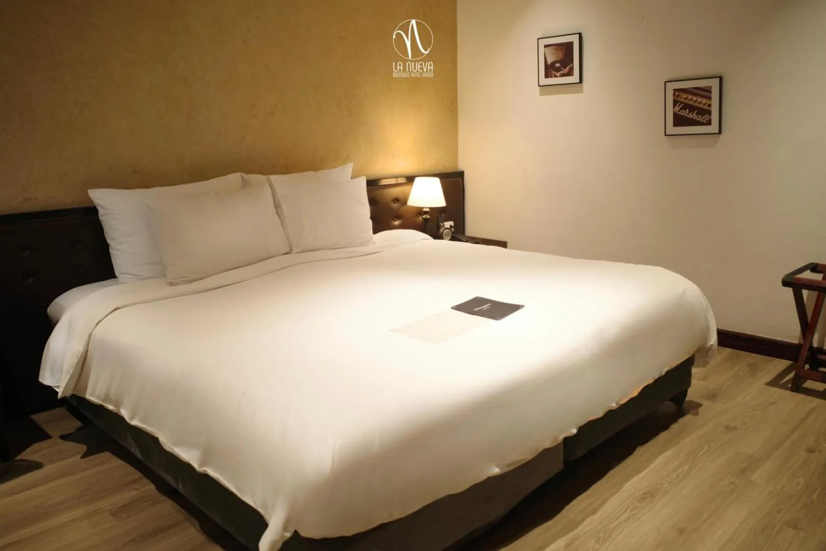 Bed in La Nueva Boutique Hotel Hanoi & Spa