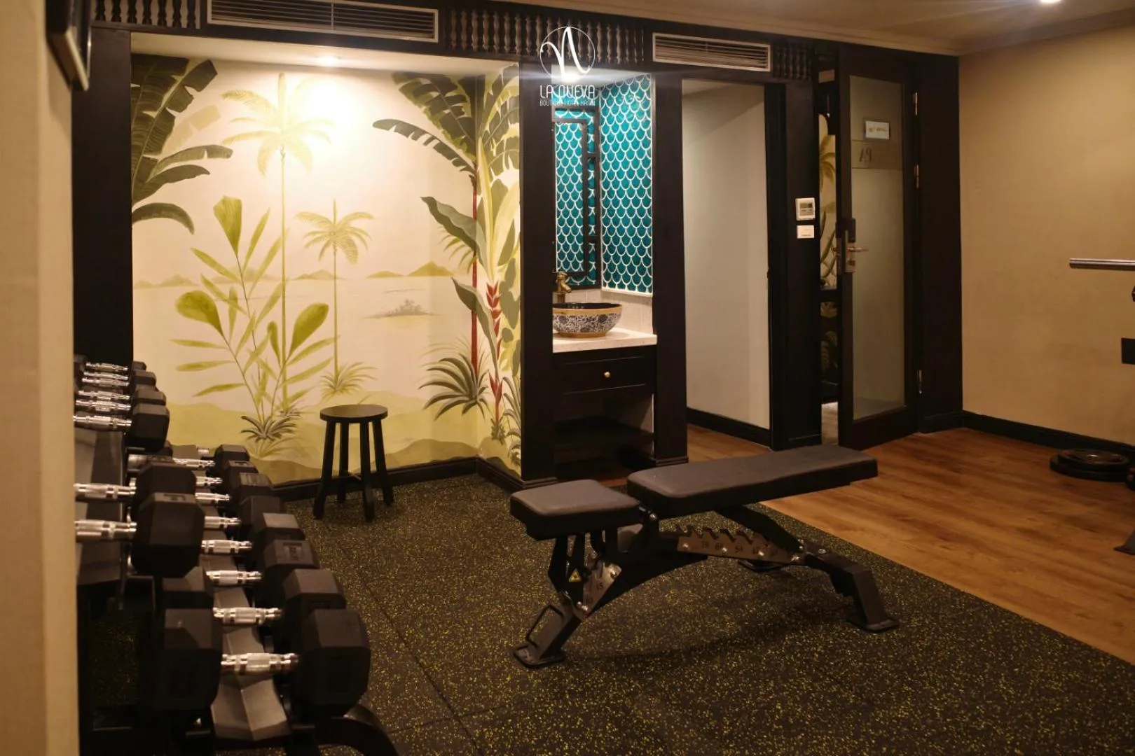Fitness centre/facilities in La Nueva Boutique Hotel Hanoi & Spa