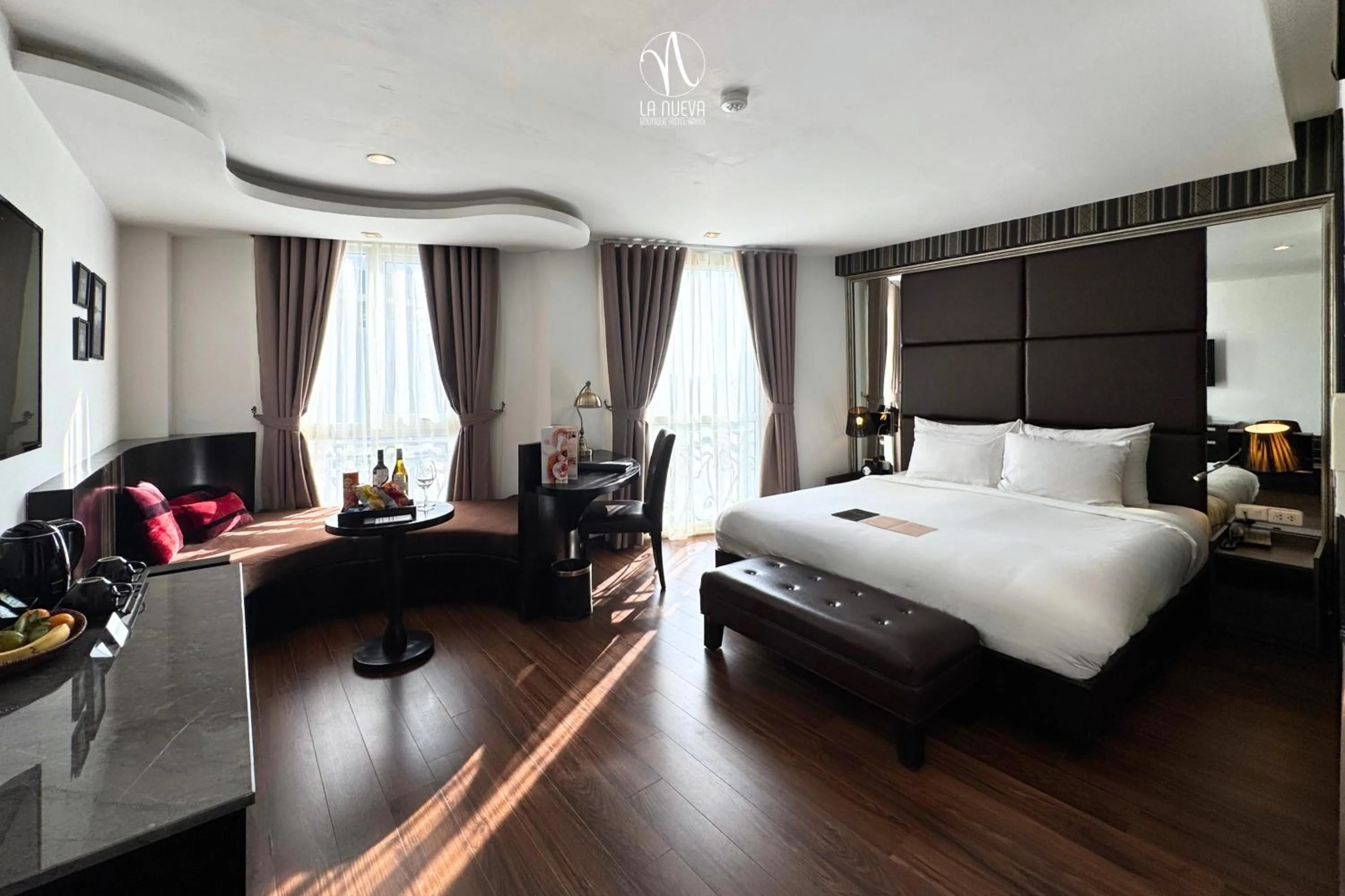 Bed in La Nueva Boutique Hotel Hanoi & Spa