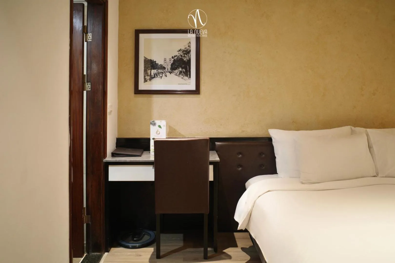 Bed in La Nueva Boutique Hotel Hanoi & Spa