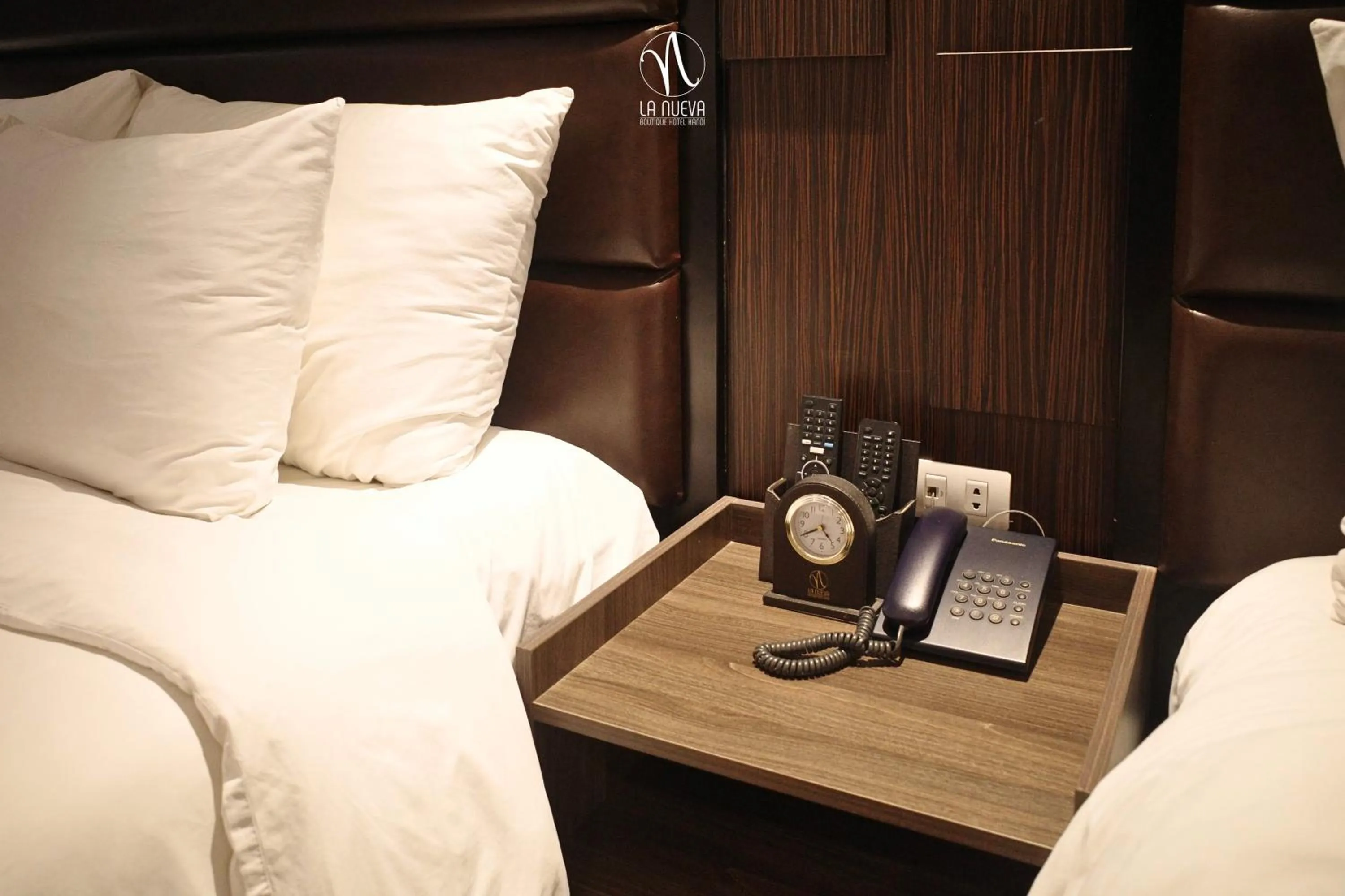 Bed in La Nueva Boutique Hotel Hanoi & Spa