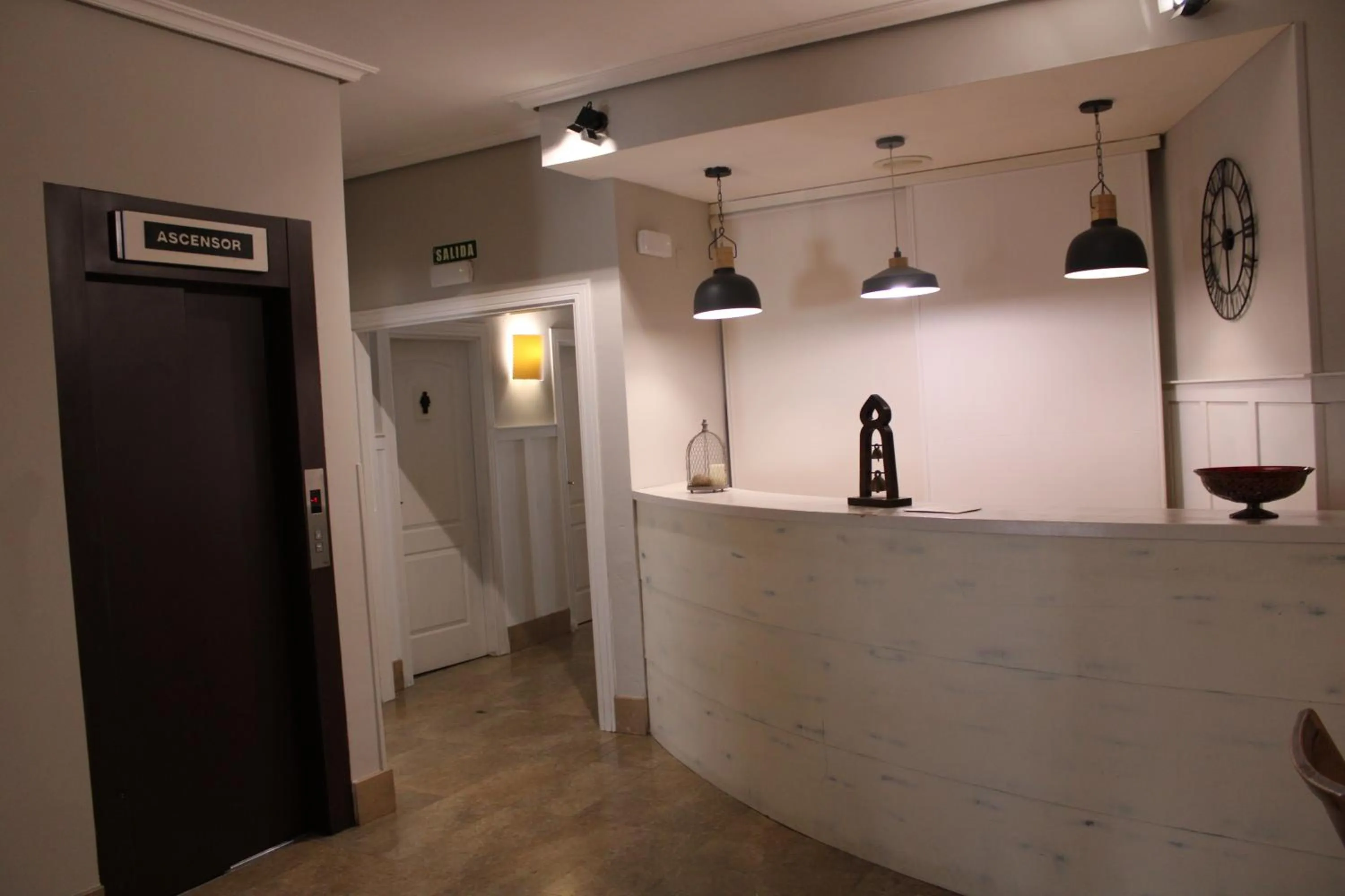 Lobby or reception in Hotel Jakue