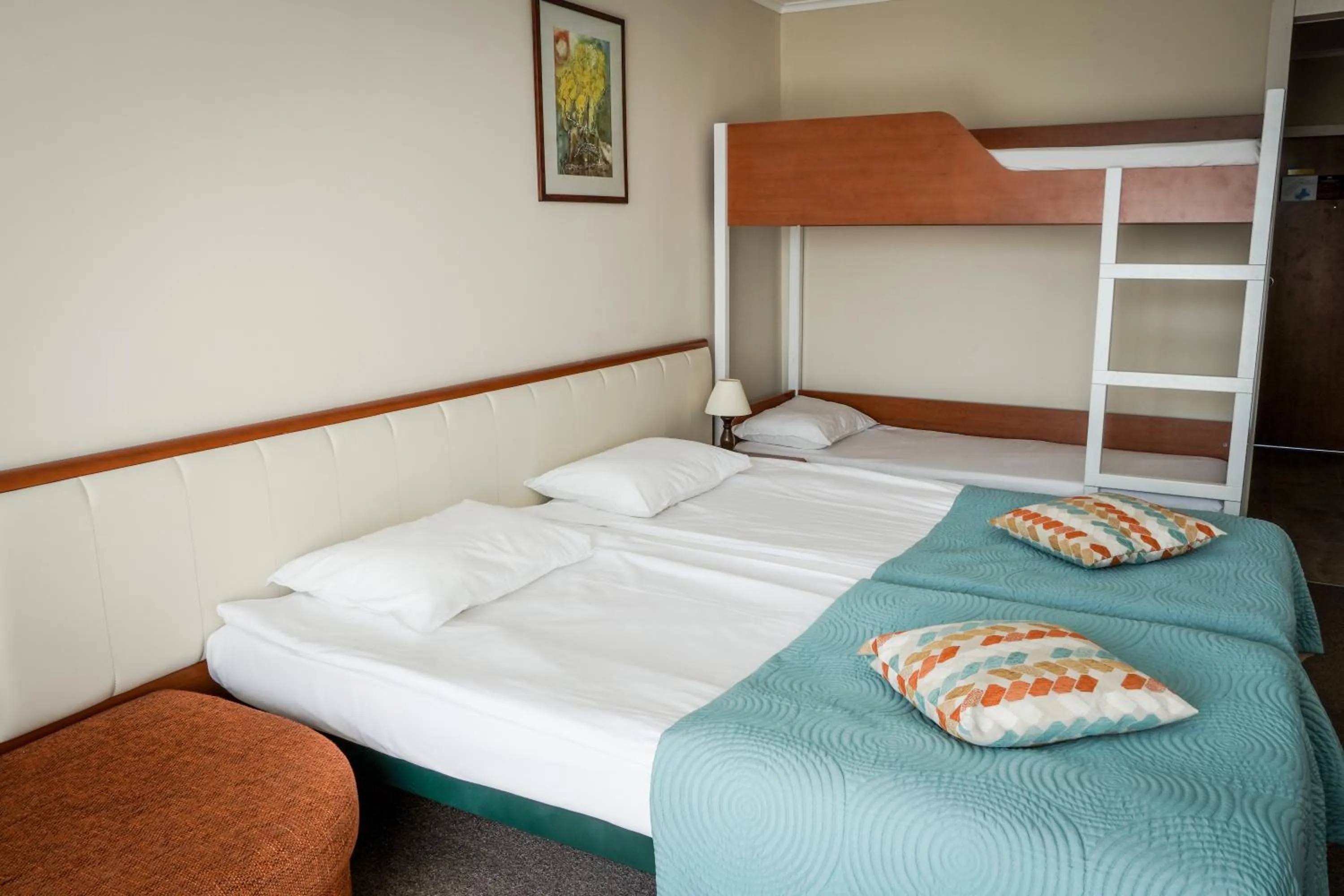 Bed in Hotel Laguna Garden