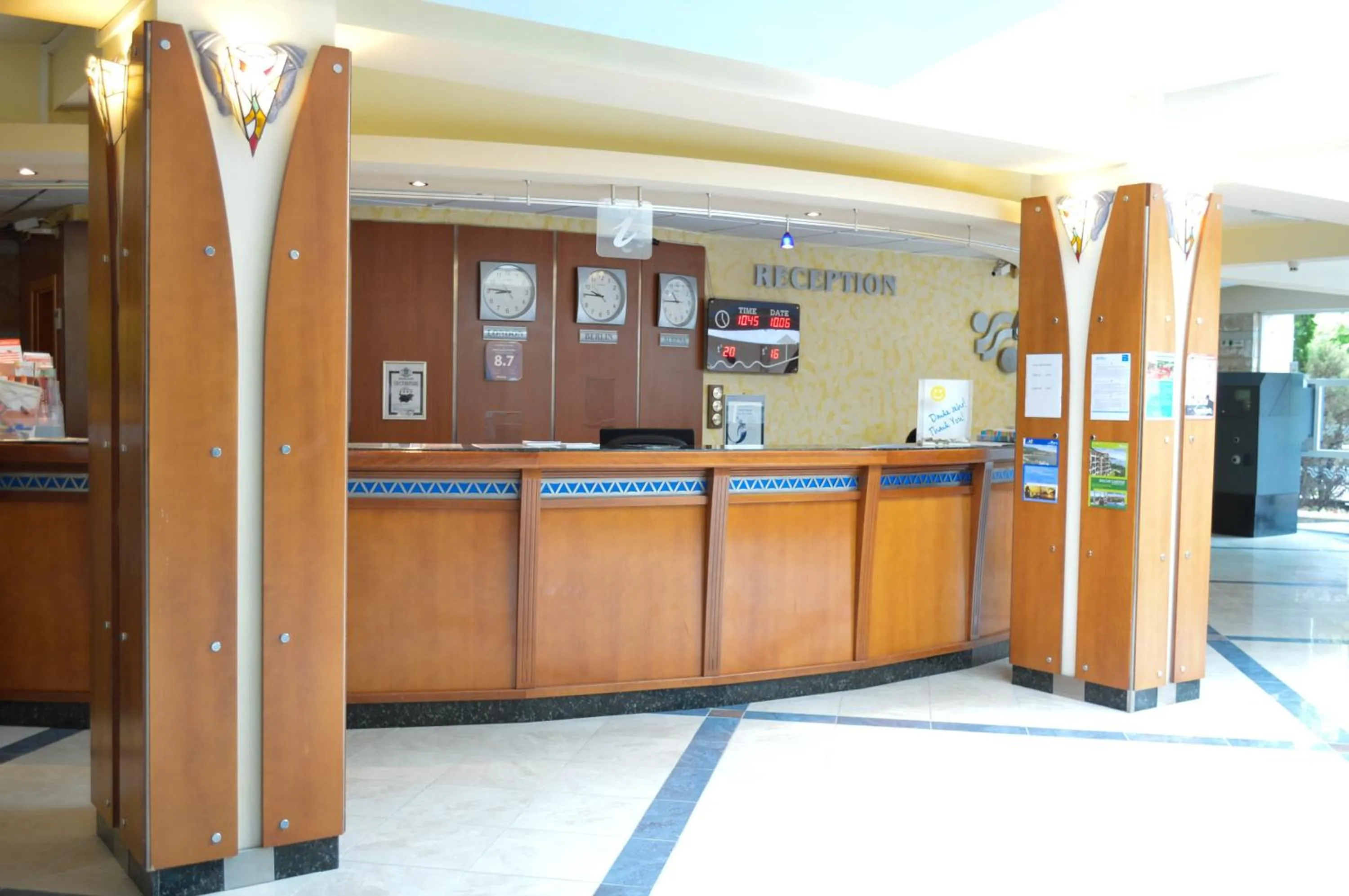 Lobby or reception in Hotel Laguna Garden