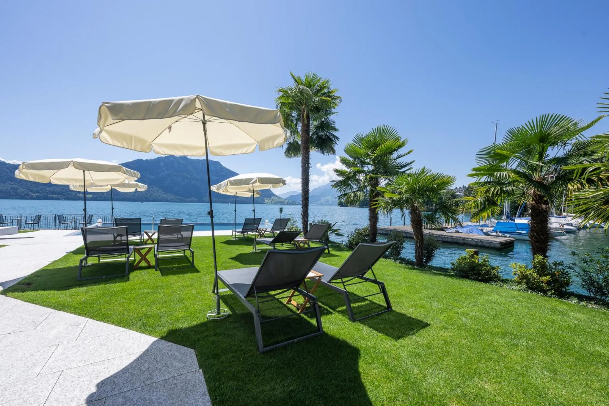 Garden in Hotel Central am See