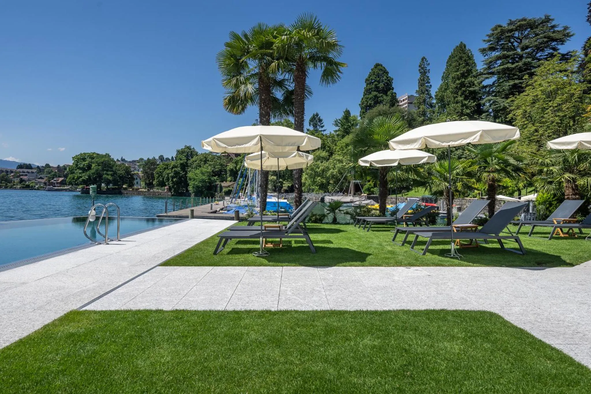 Garden in Hotel Central am See