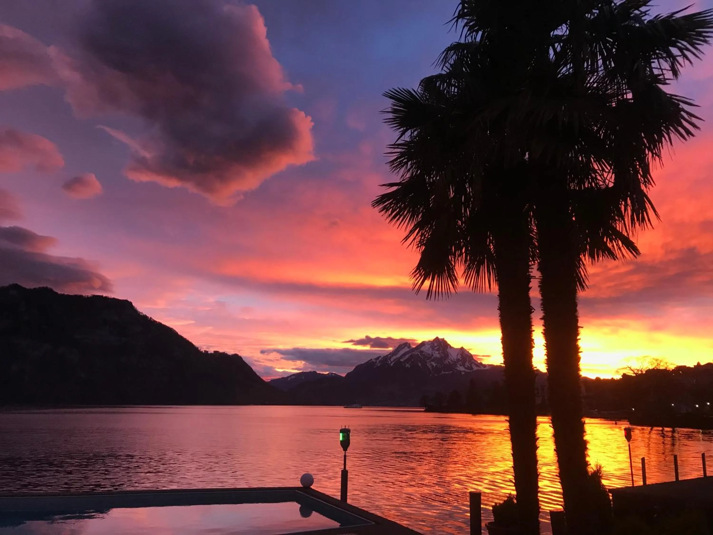 Garden in Hotel Central am See
