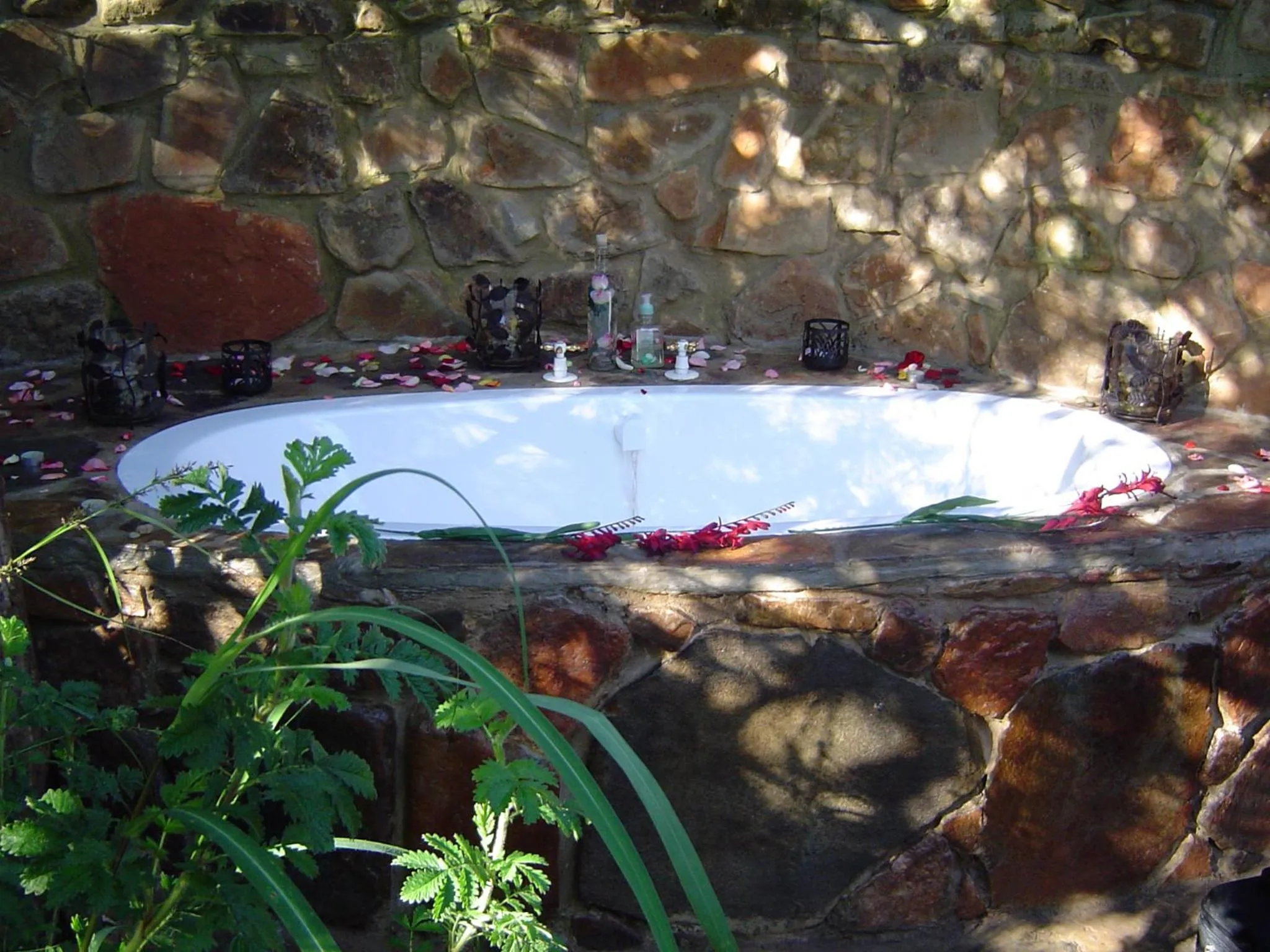 Open Air Bath in Forest Creek Lodge & Spa