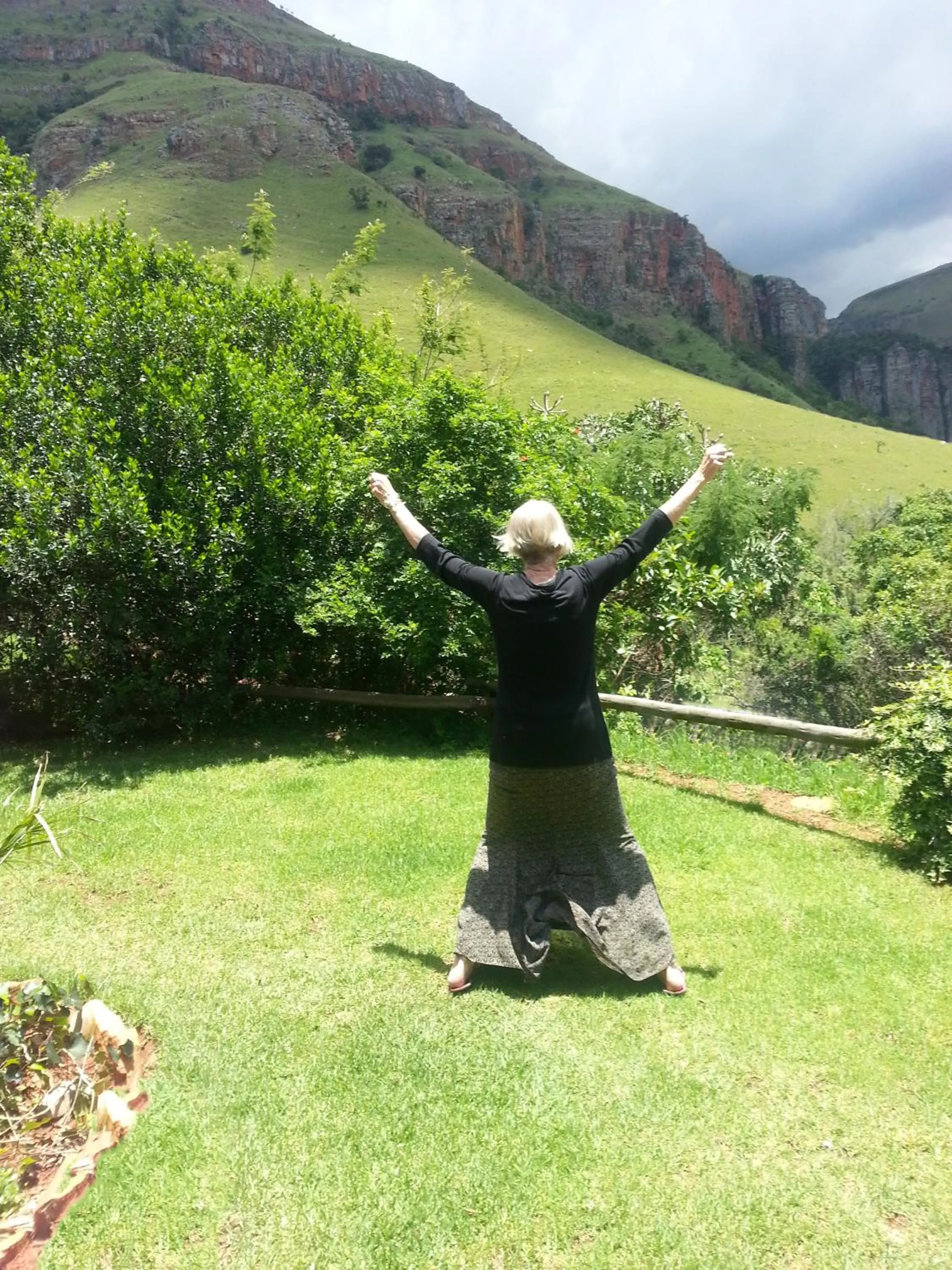 Mountain view in Forest Creek Lodge & Spa