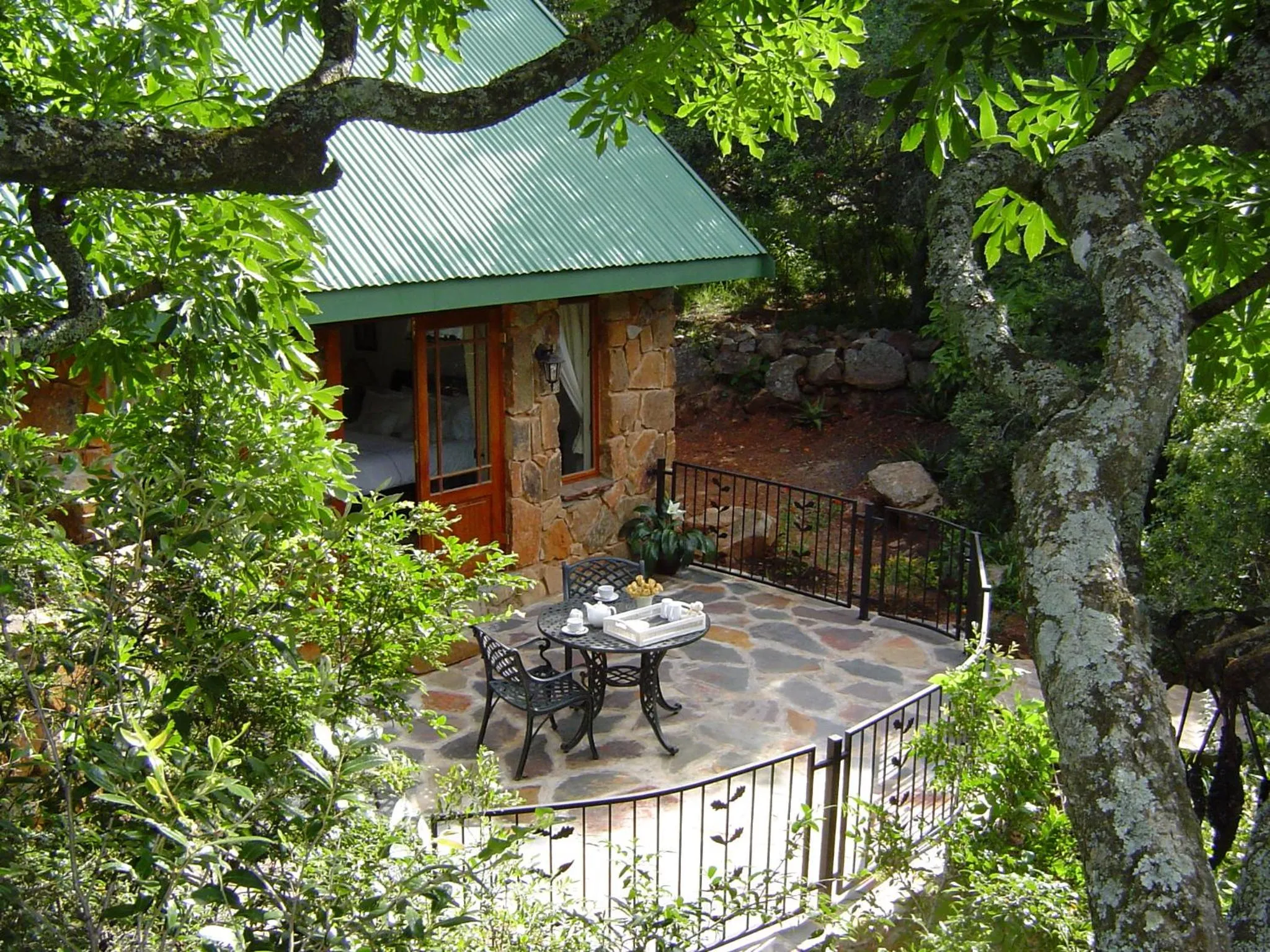 Balcony/Terrace in Forest Creek Lodge & Spa