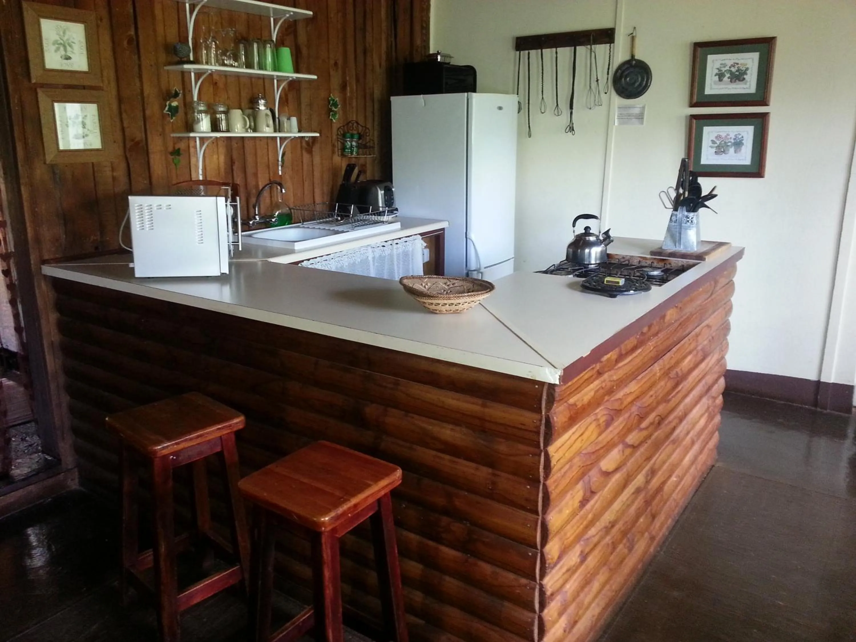 Kitchen or kitchenette in Forest Creek Lodge & Spa